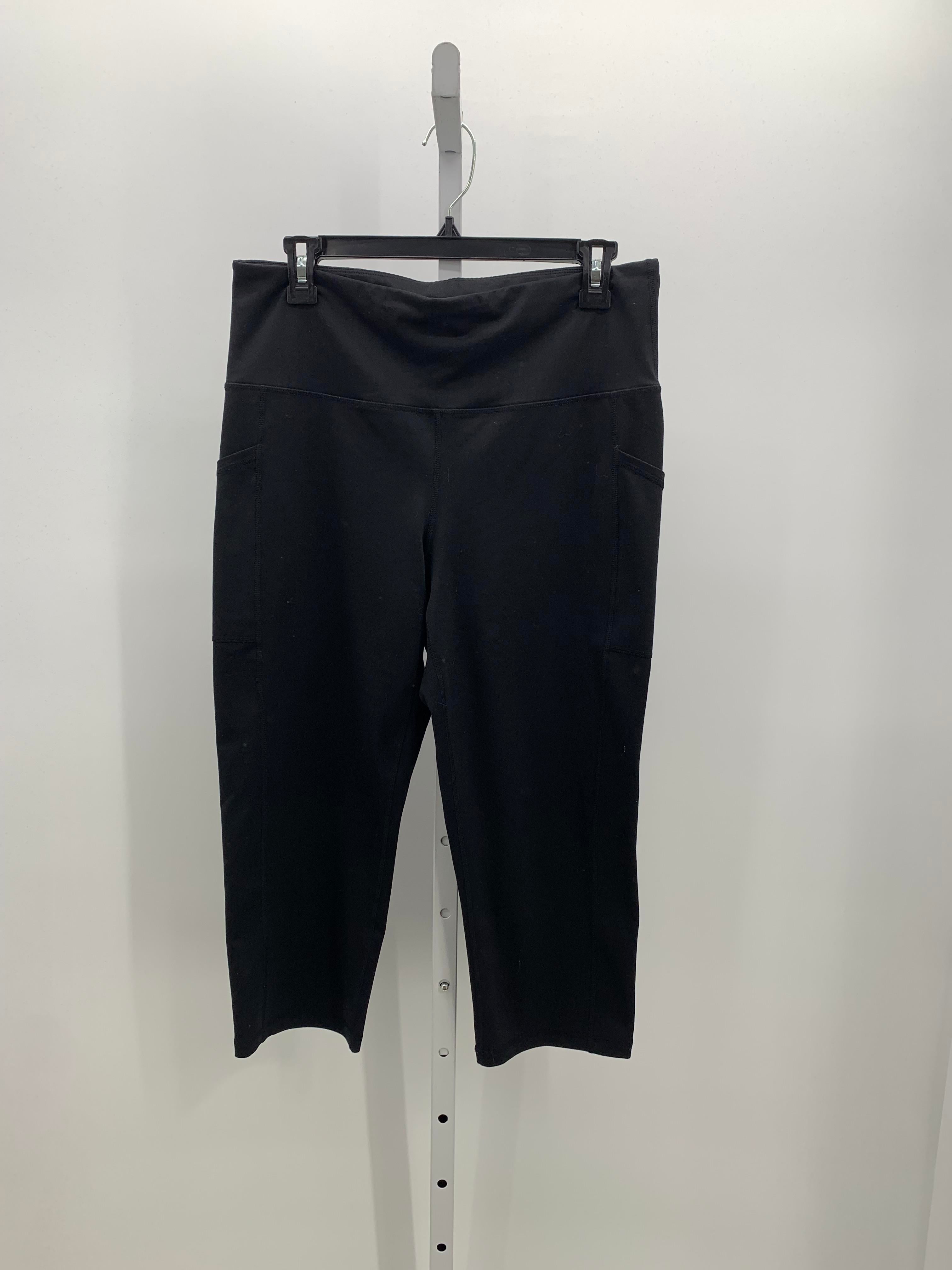 Ideology Size Large Misses Capri Pants
