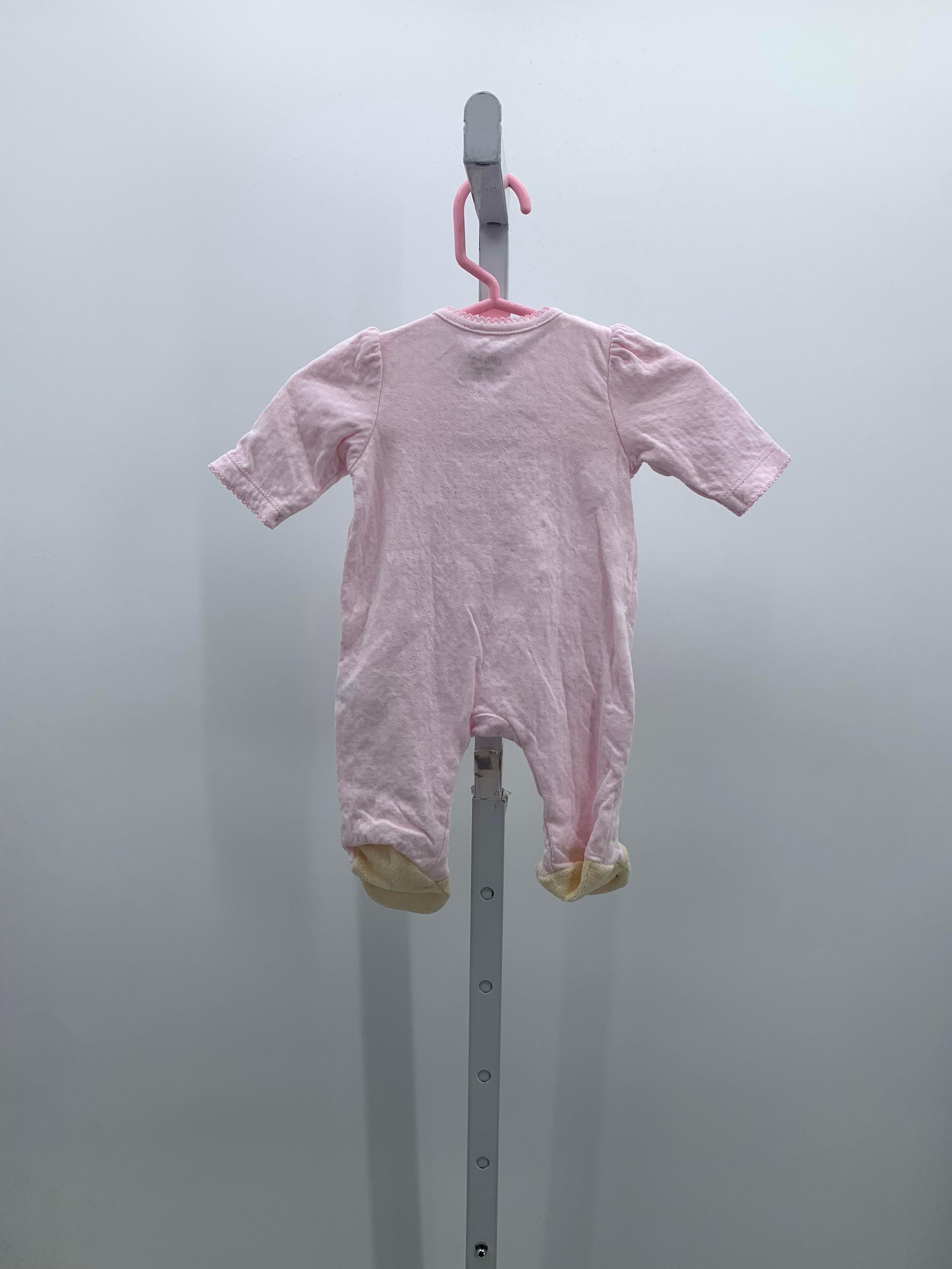 Little Me Size Newborn Girls Long Slv. Romper