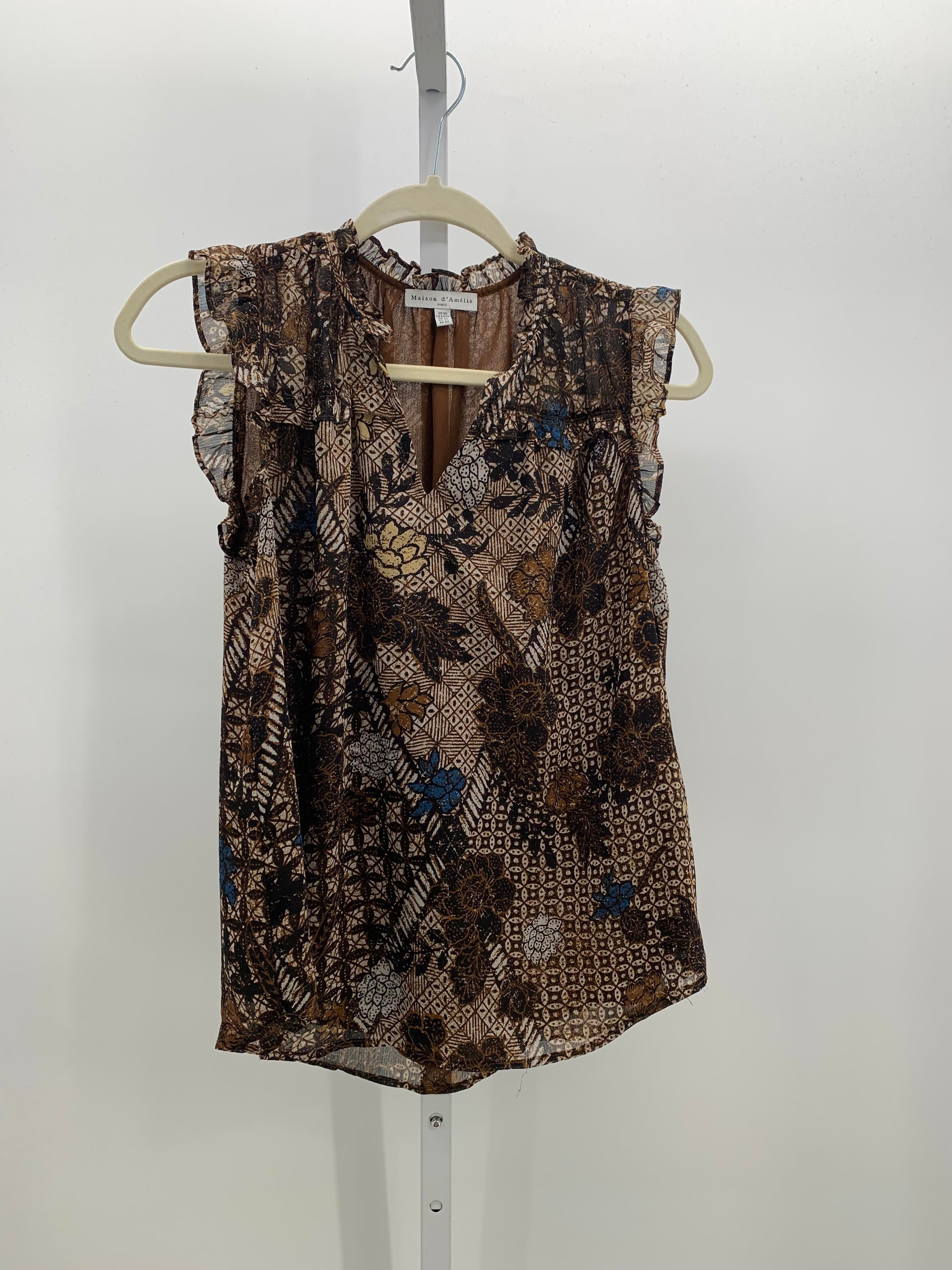 Size X Small Misses Sleeveless Shirt
