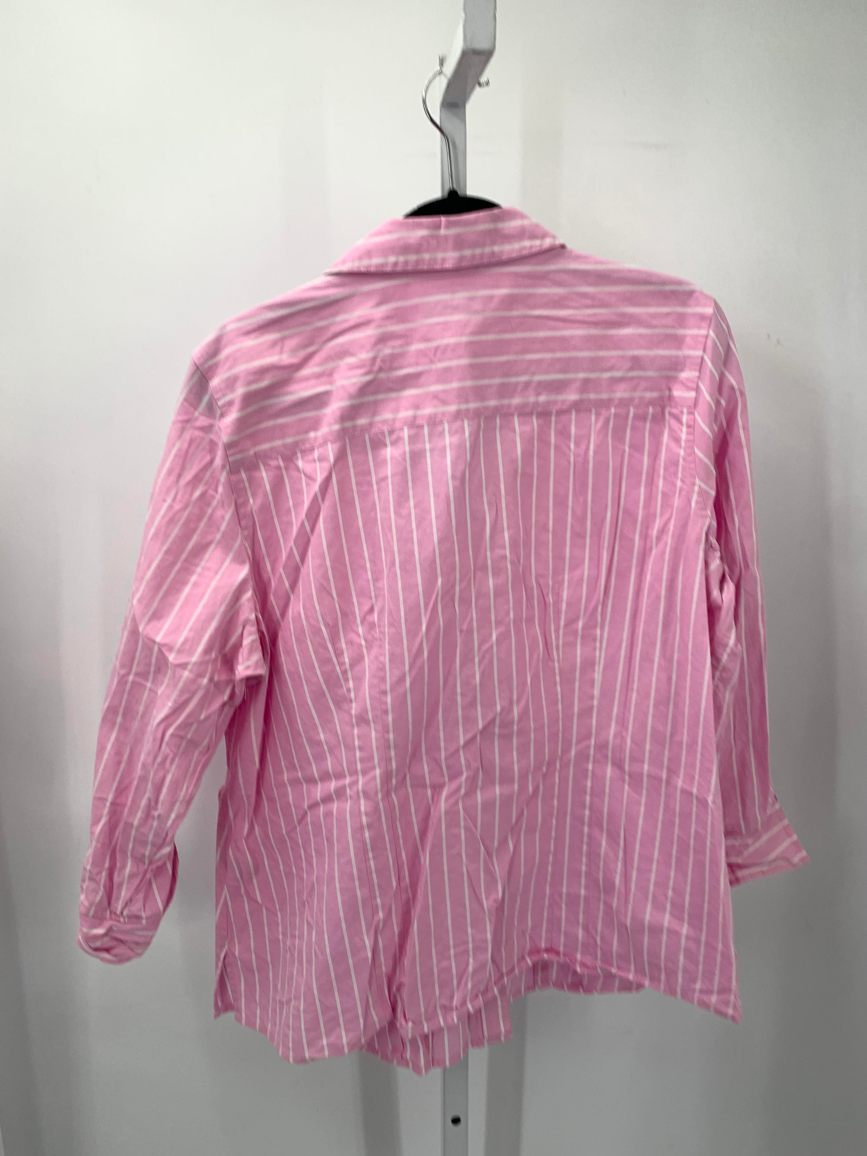Croft & Barrow Size XXL Misses Long Sleeve Shirt