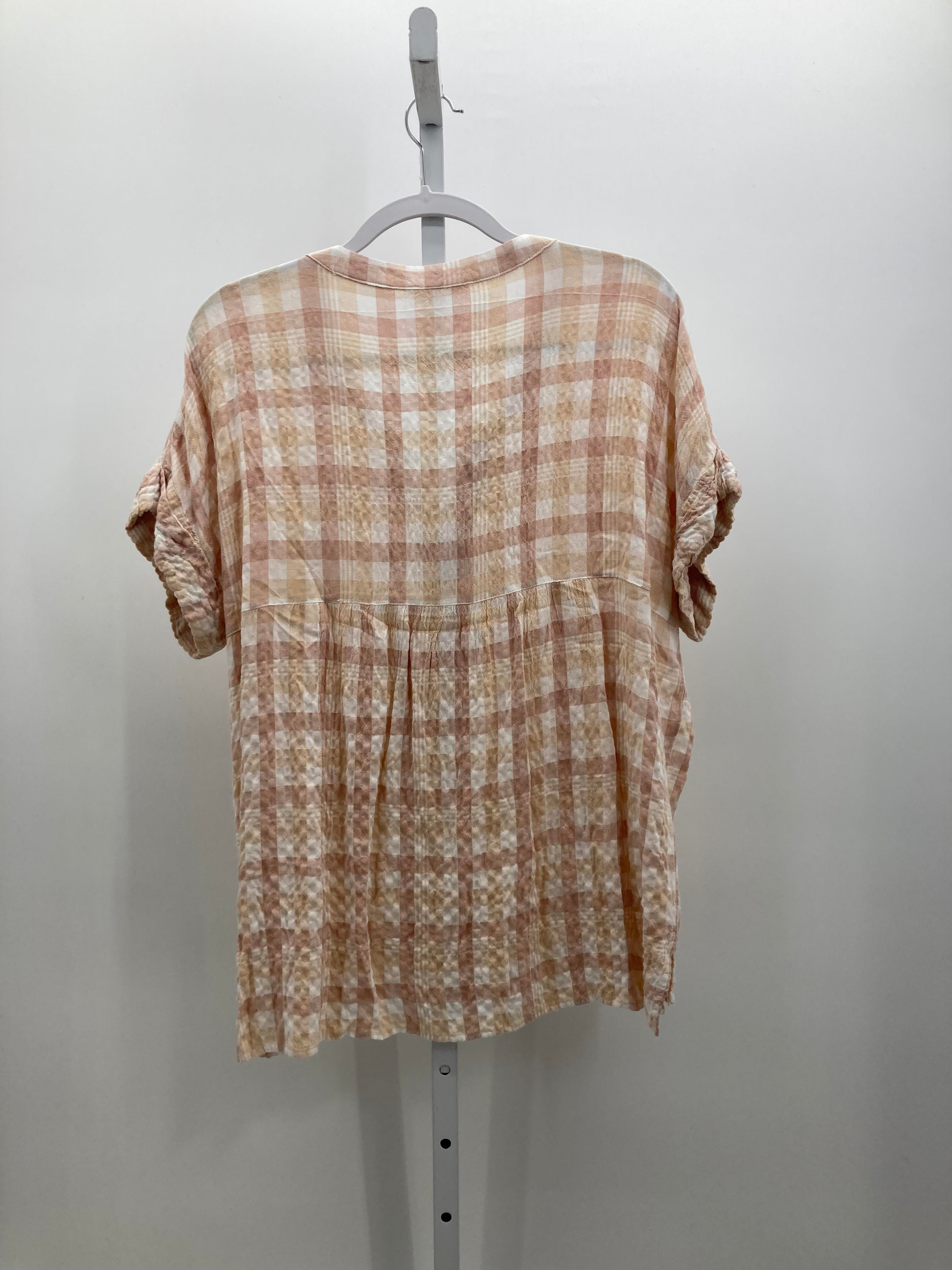 PLAID VNECK
