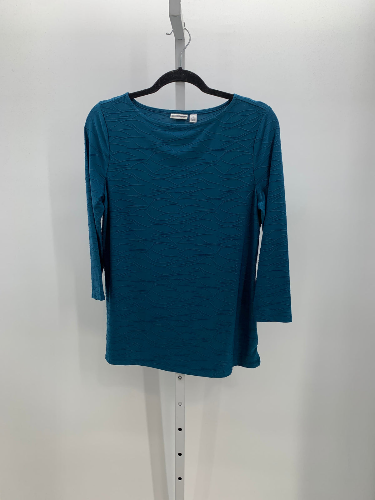 Croft & Barrow Size Small Misses 3/4 Sleeve Shirt