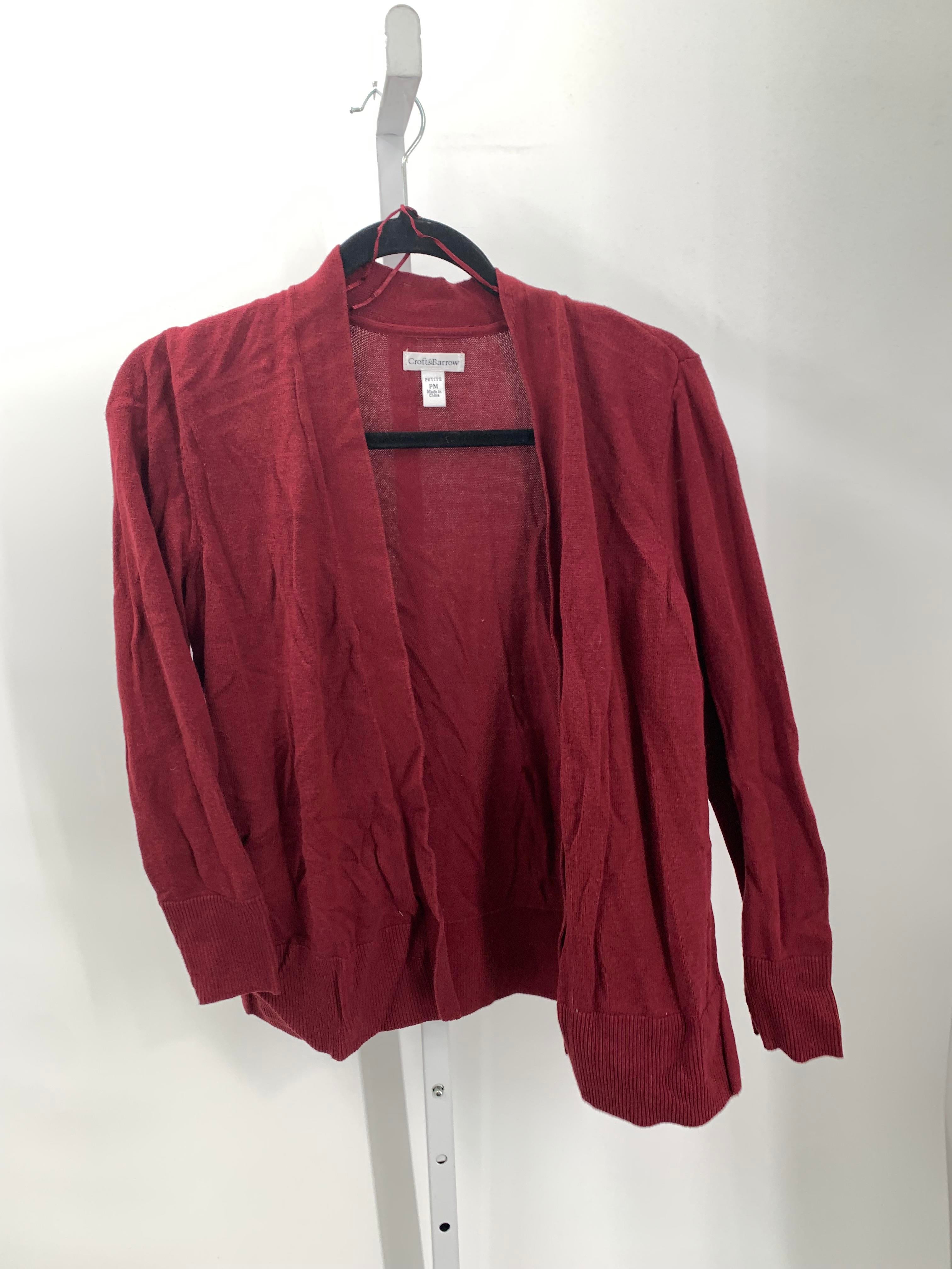 Croft & Barrow Size Medium Petite Petite Cardigan