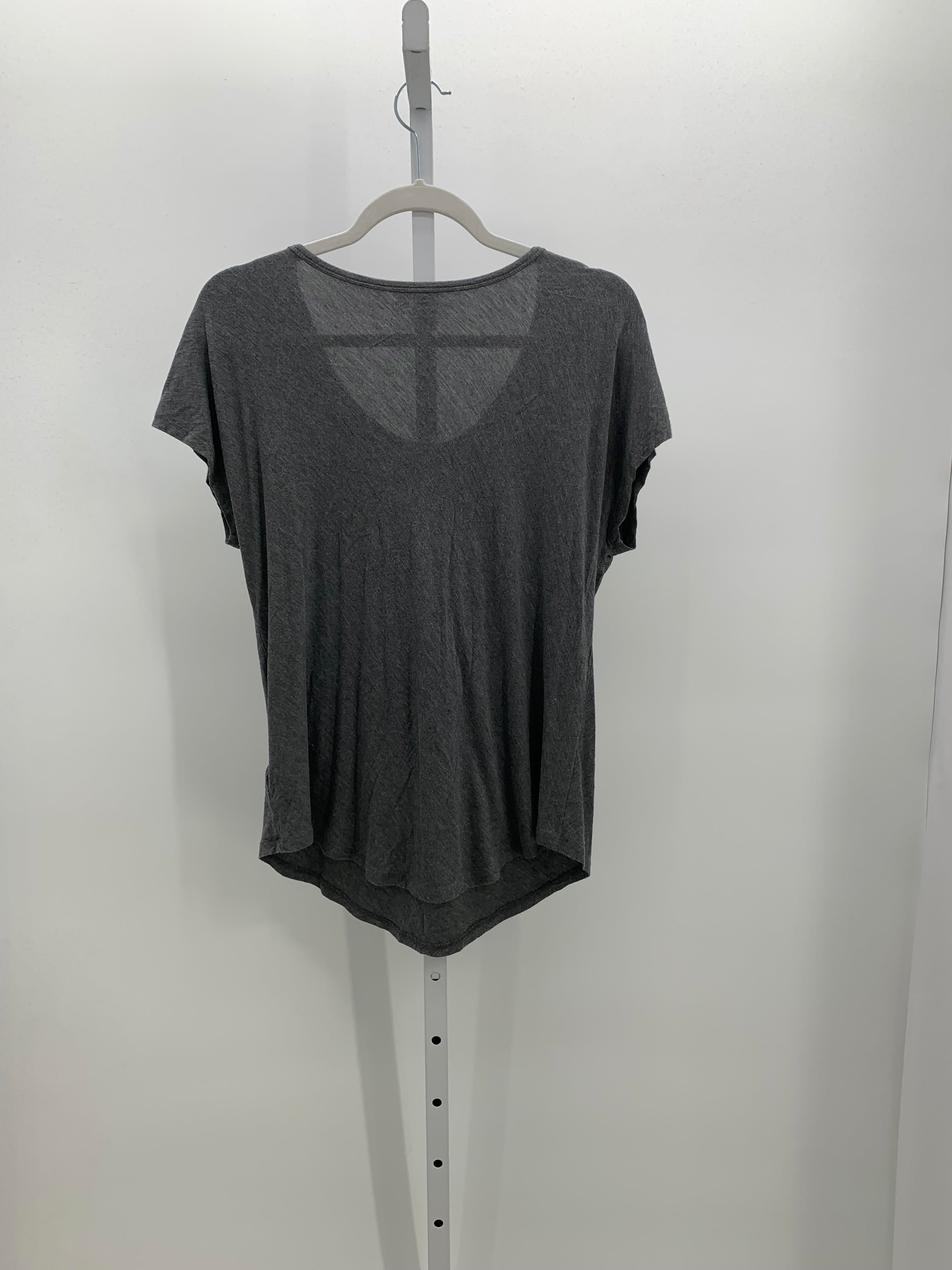 Lands End Size Medium Petite Petite Short Sleeve Shirt