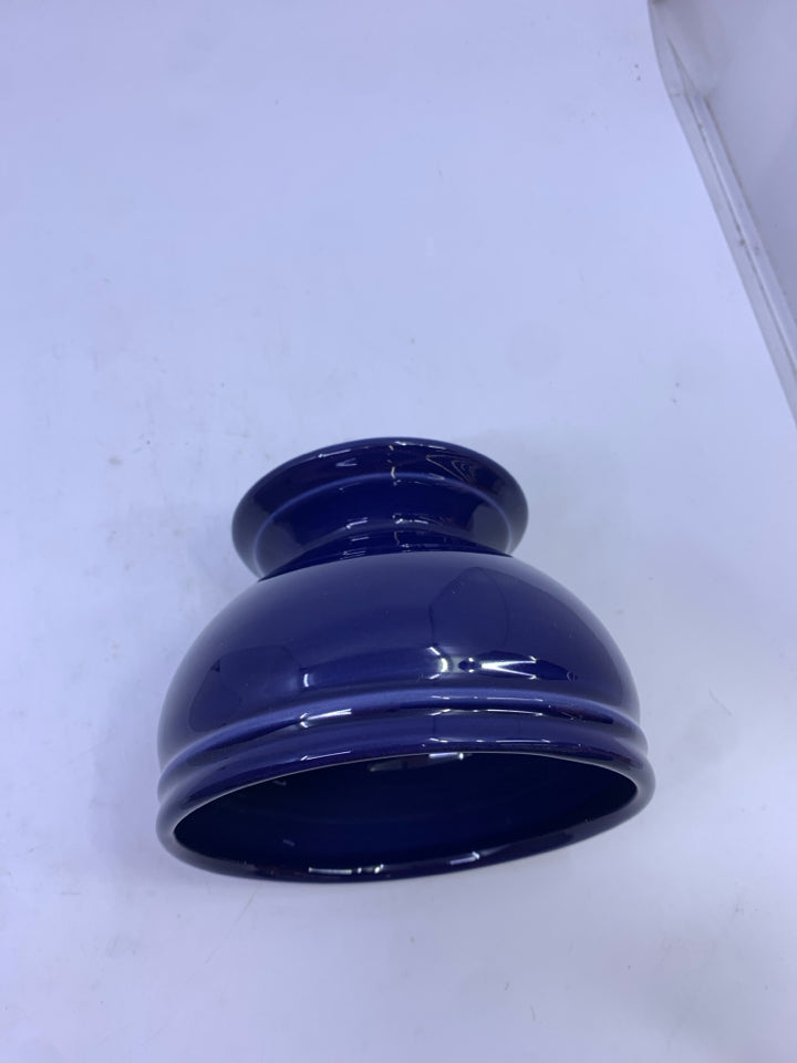 COBALT BLUE CERAMIC URN STYLE BOWL-WILLIAM SONOMA.
