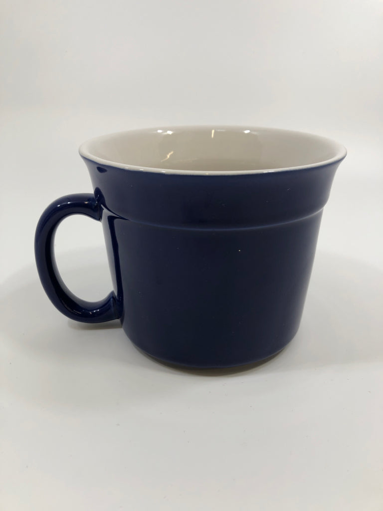 BLUE FABULOUS HOME SOUP MUG.