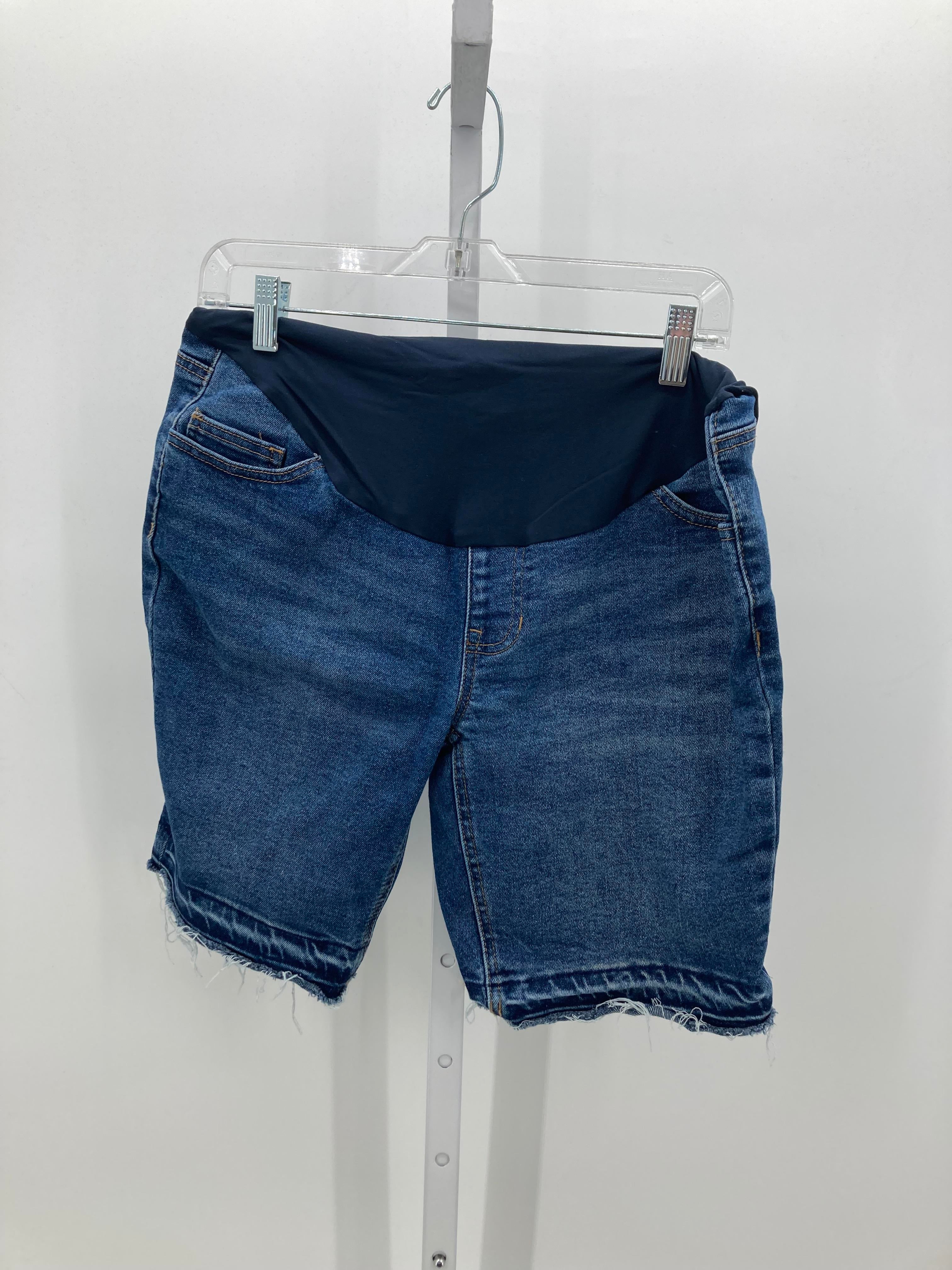 Time and Tru Denim Size Medium Maternity Shorts