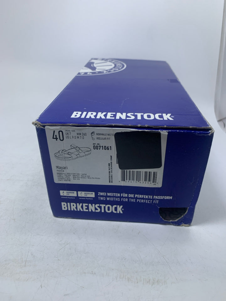 Birkenstock Mayari Mocha Adjustable Buckle Straps Sandals