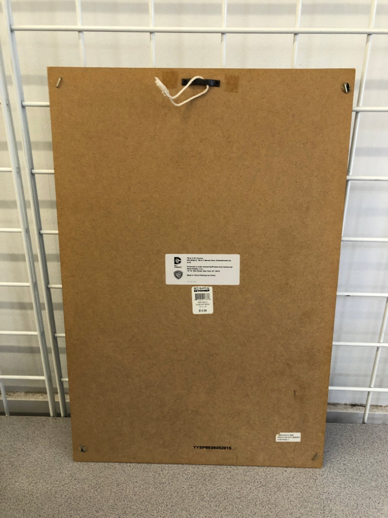 SUPERMAN COMIC WALL PLAQUE.