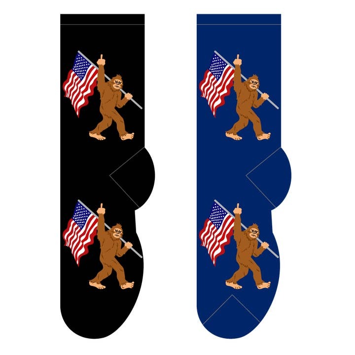 Big Foot Middle Finger Socks - New
