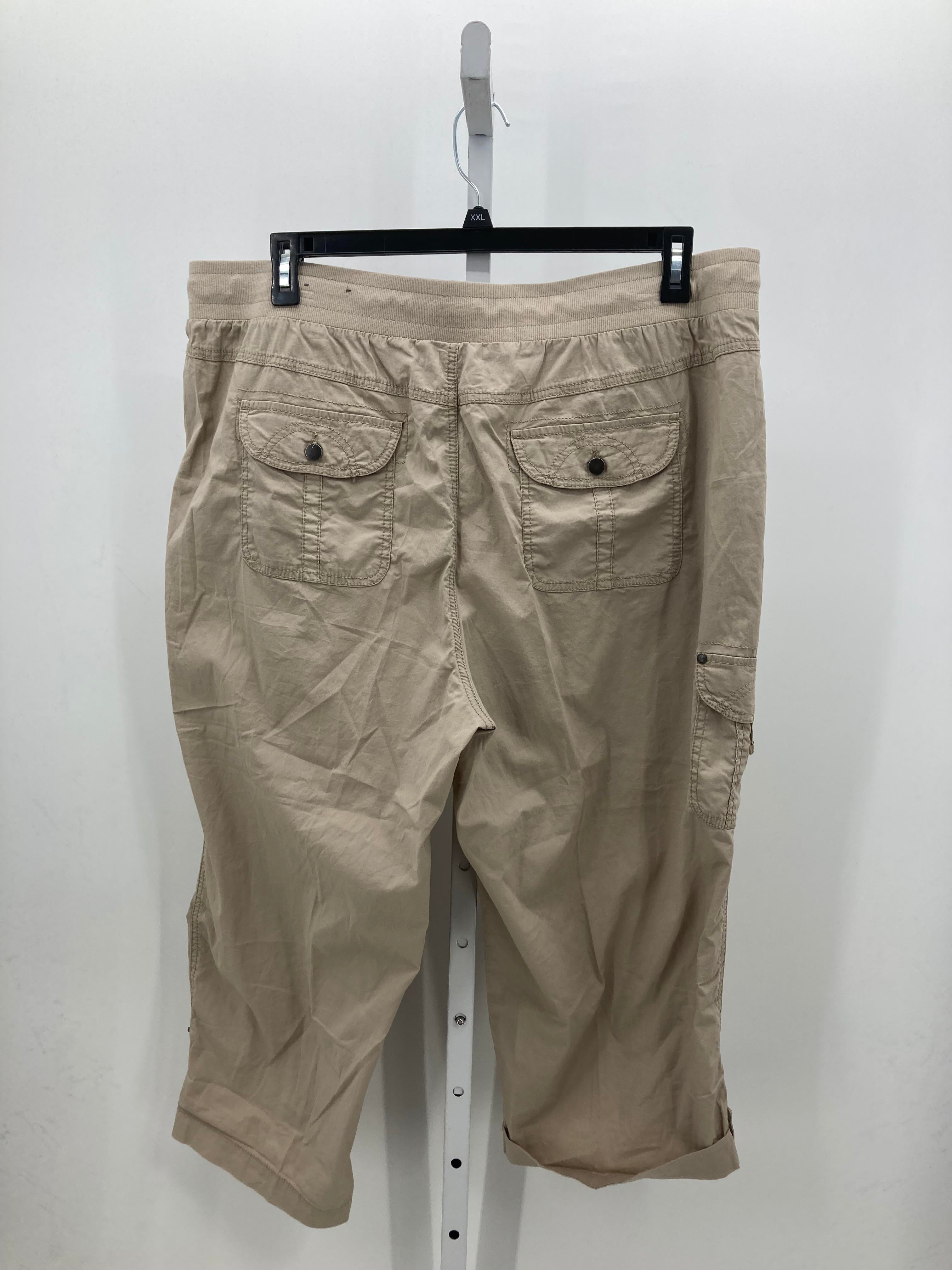 Avenue Size 18 W Womens Cropped Pants