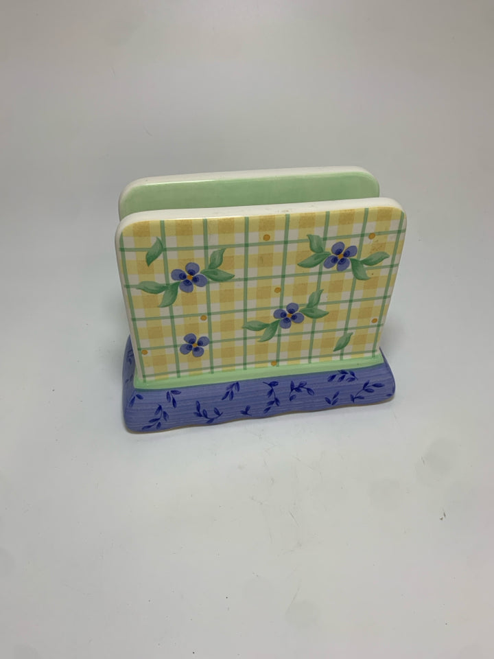 PFALTZGRAFF SUMMER BREEZE NAPKIN HOLDER.