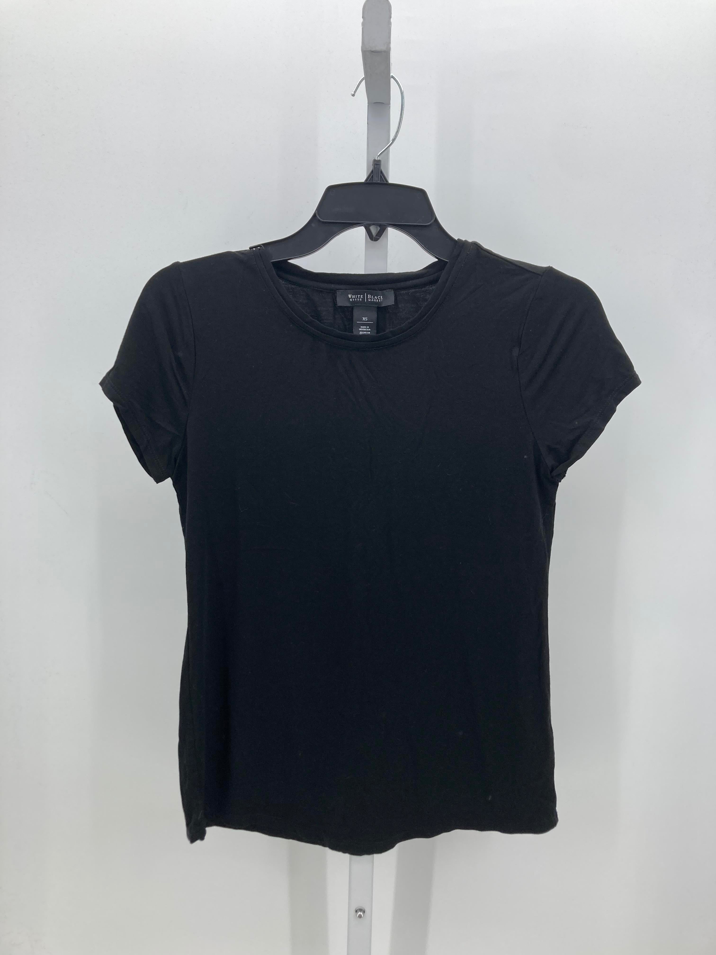 White House Black Size X Small Misses Short Sleeve Shirt
