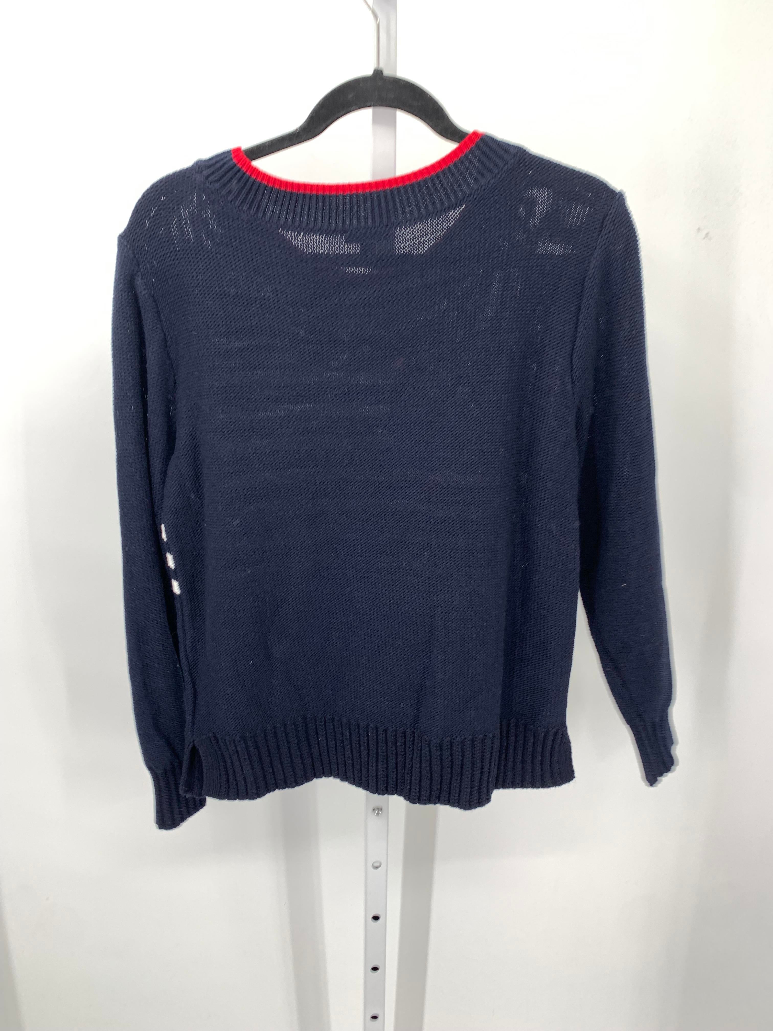 Talbots Size Medium Misses Long Slv Sweater