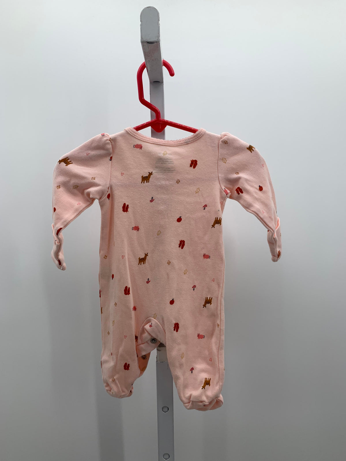 Carters Size Newborn Girls Long Slv. Romper