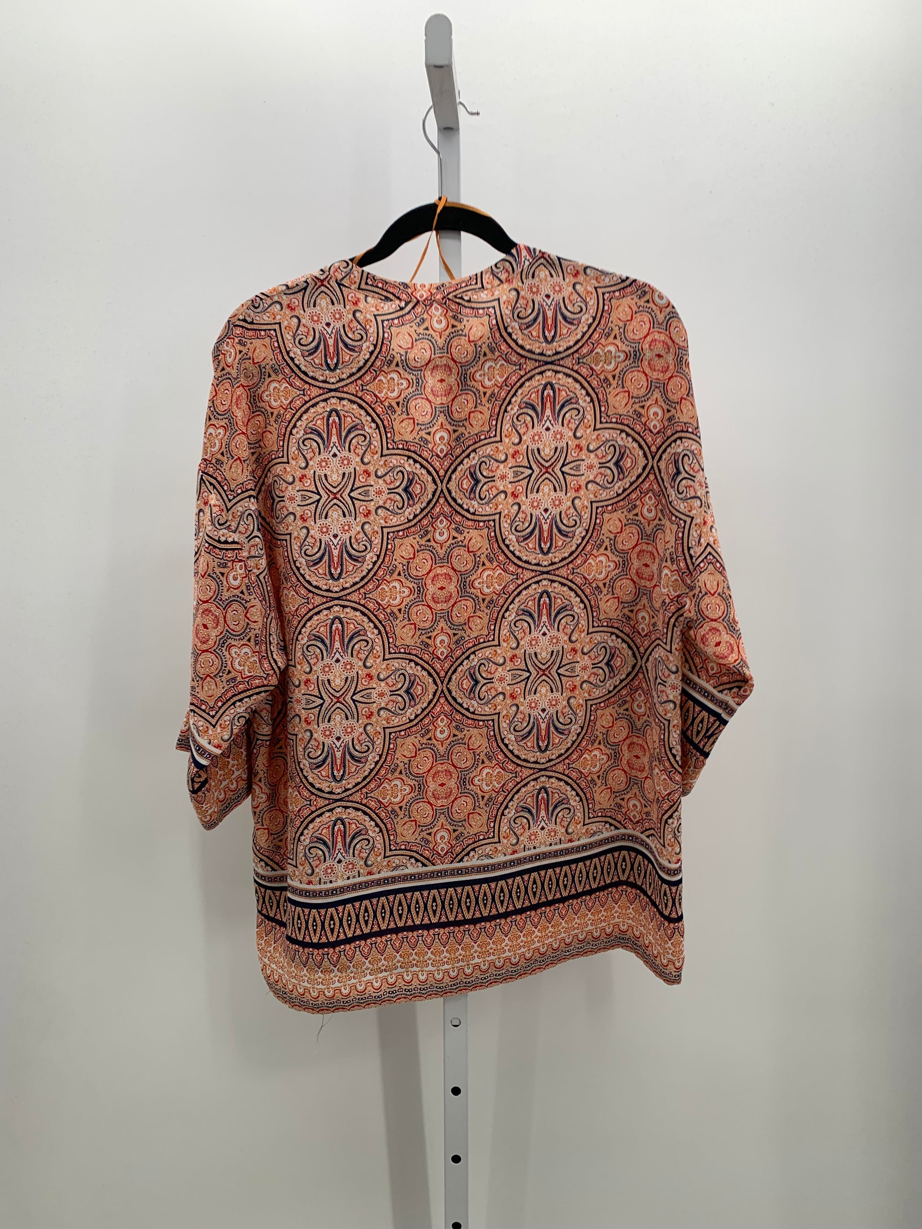 Violet & Claire Size Large Misses 3/4 Sleeve Shirt