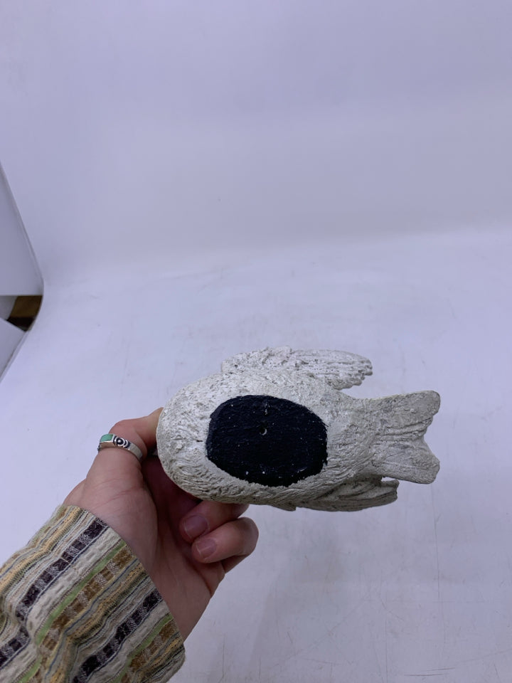 TEXTURED WHITE BIRD.