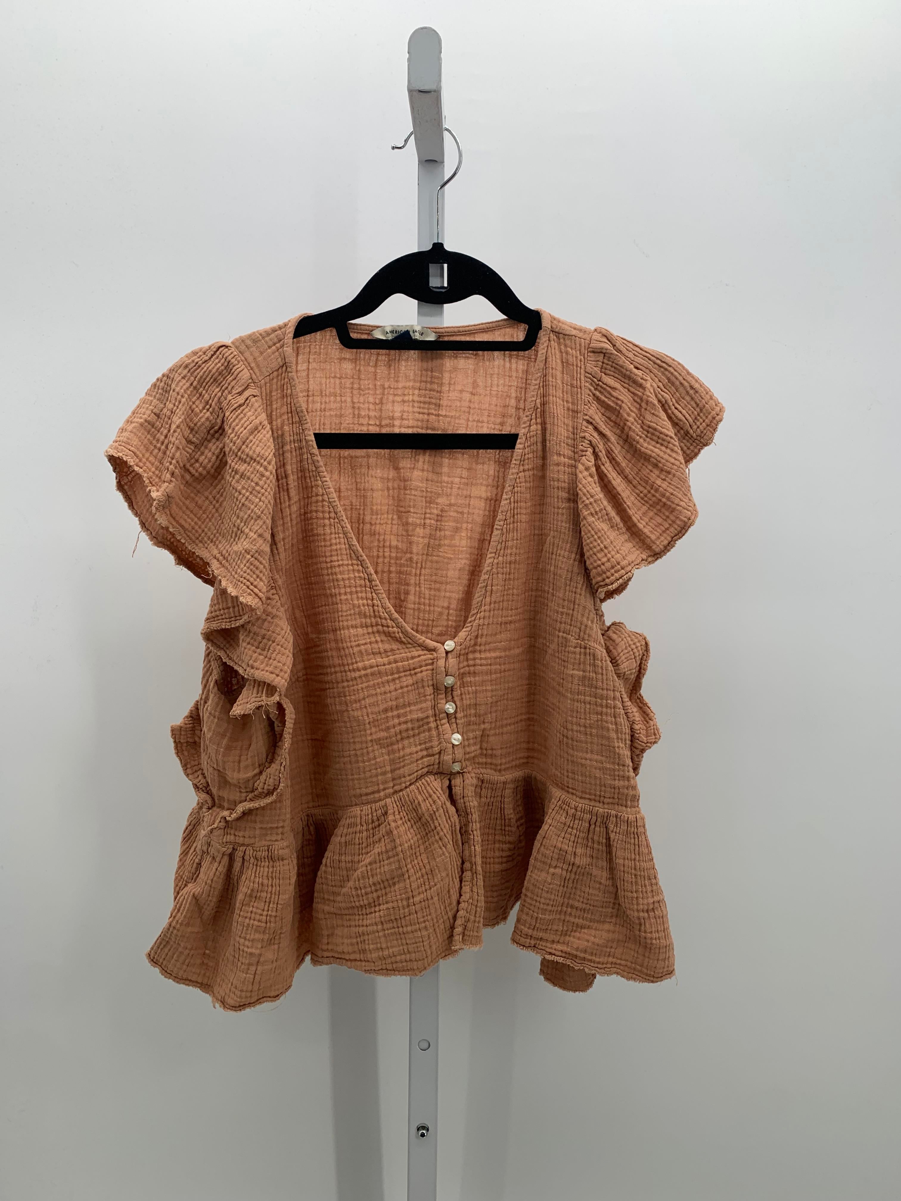 American Eagle Size Extra Large Juniors Short Sleeve Shirt
