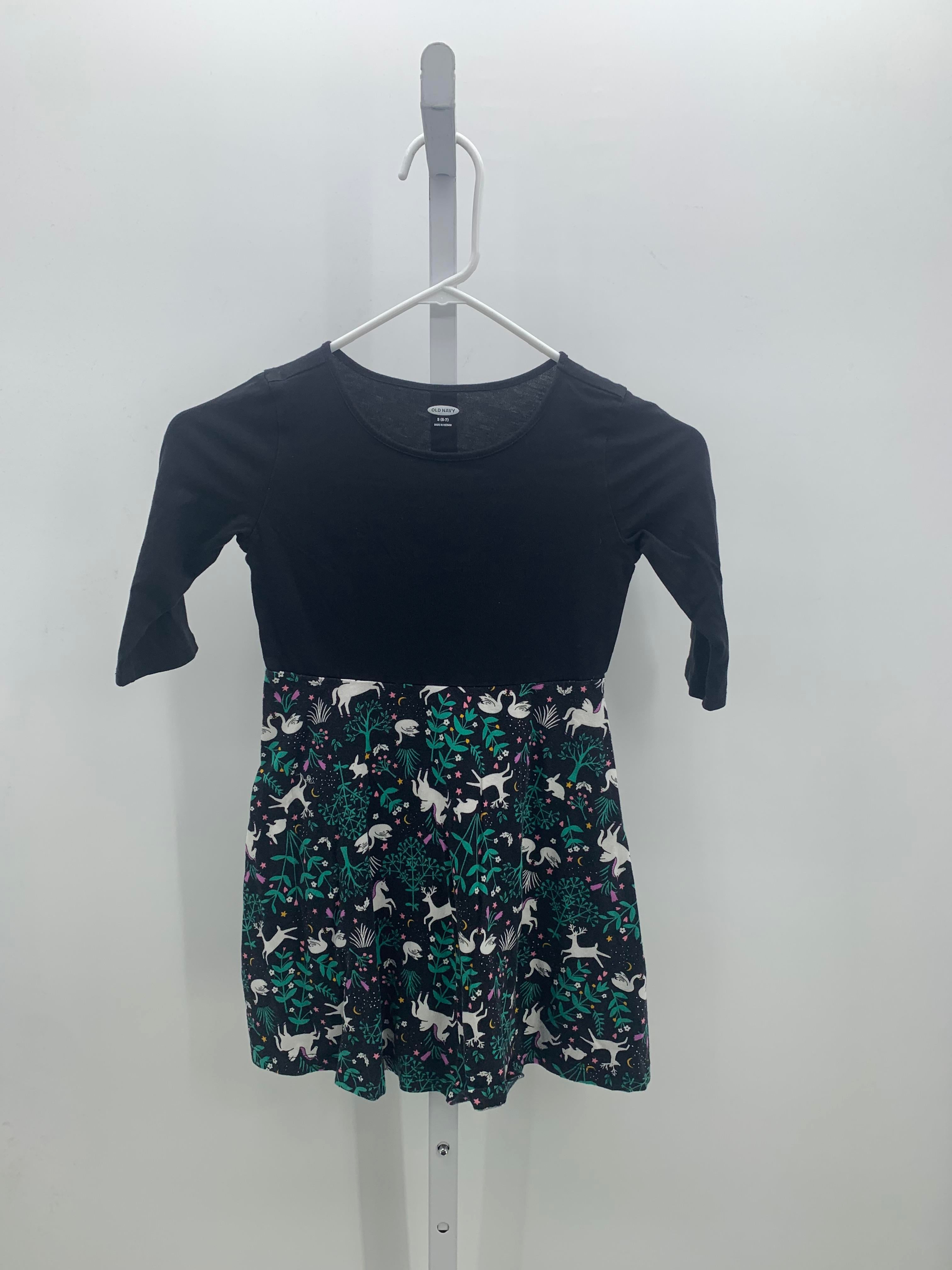 Old Navy Size 6-7 Girls Long Sleeve Dress