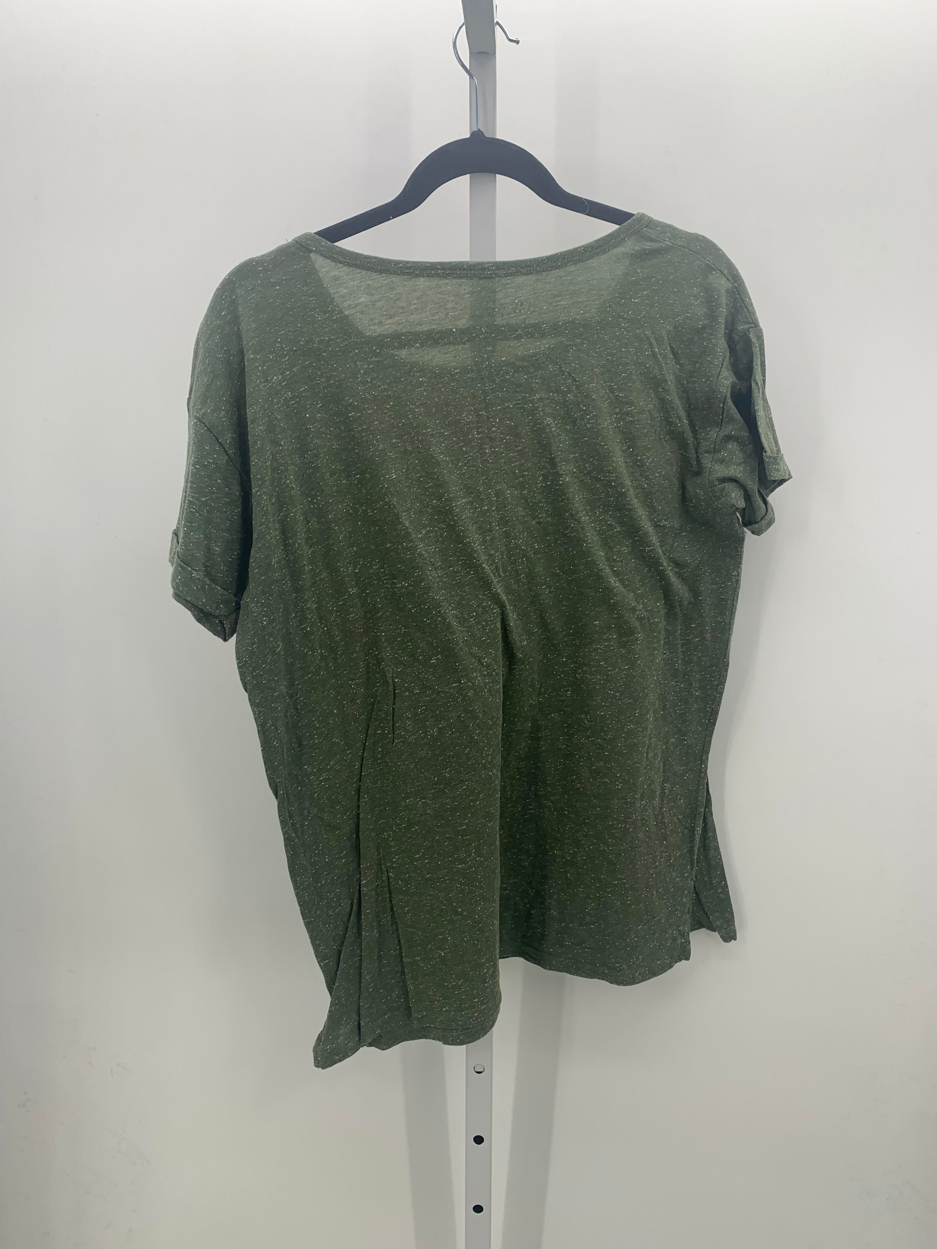 Size Extra Large Misses Short Sleeve Shirt