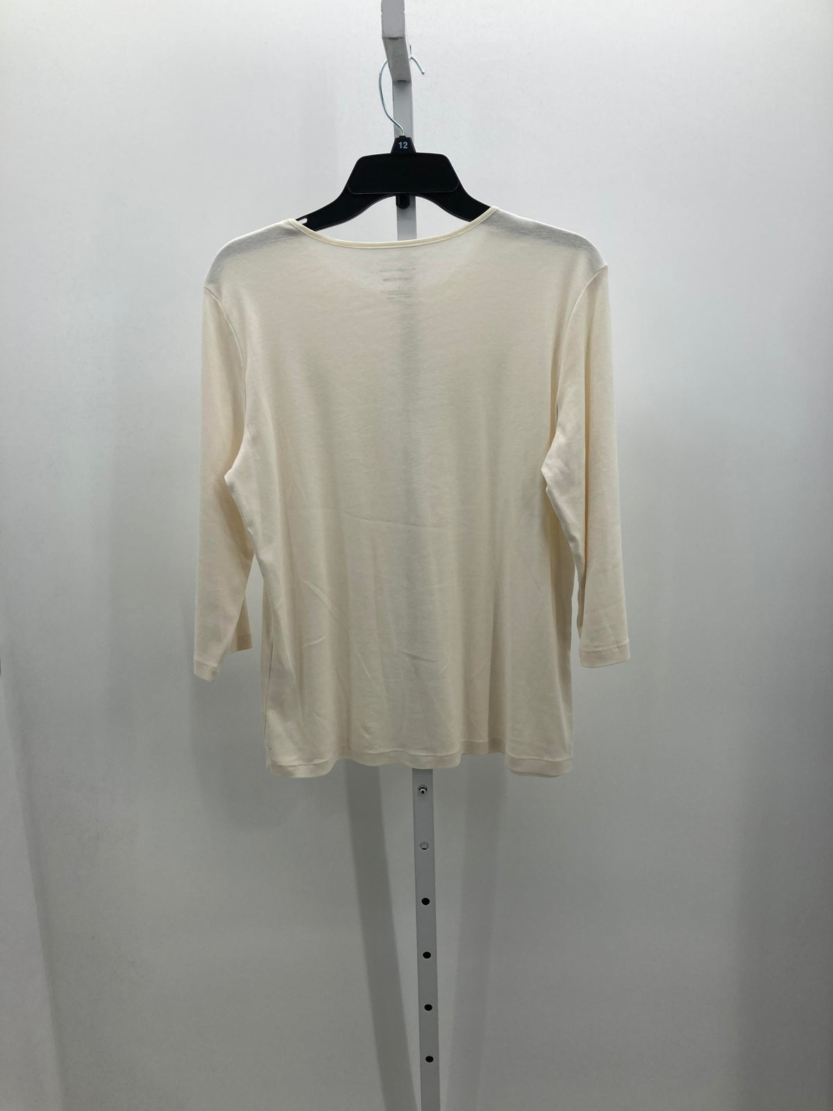 Christopher & Banks Size Large Misses 3/4 Sleeve Shirt