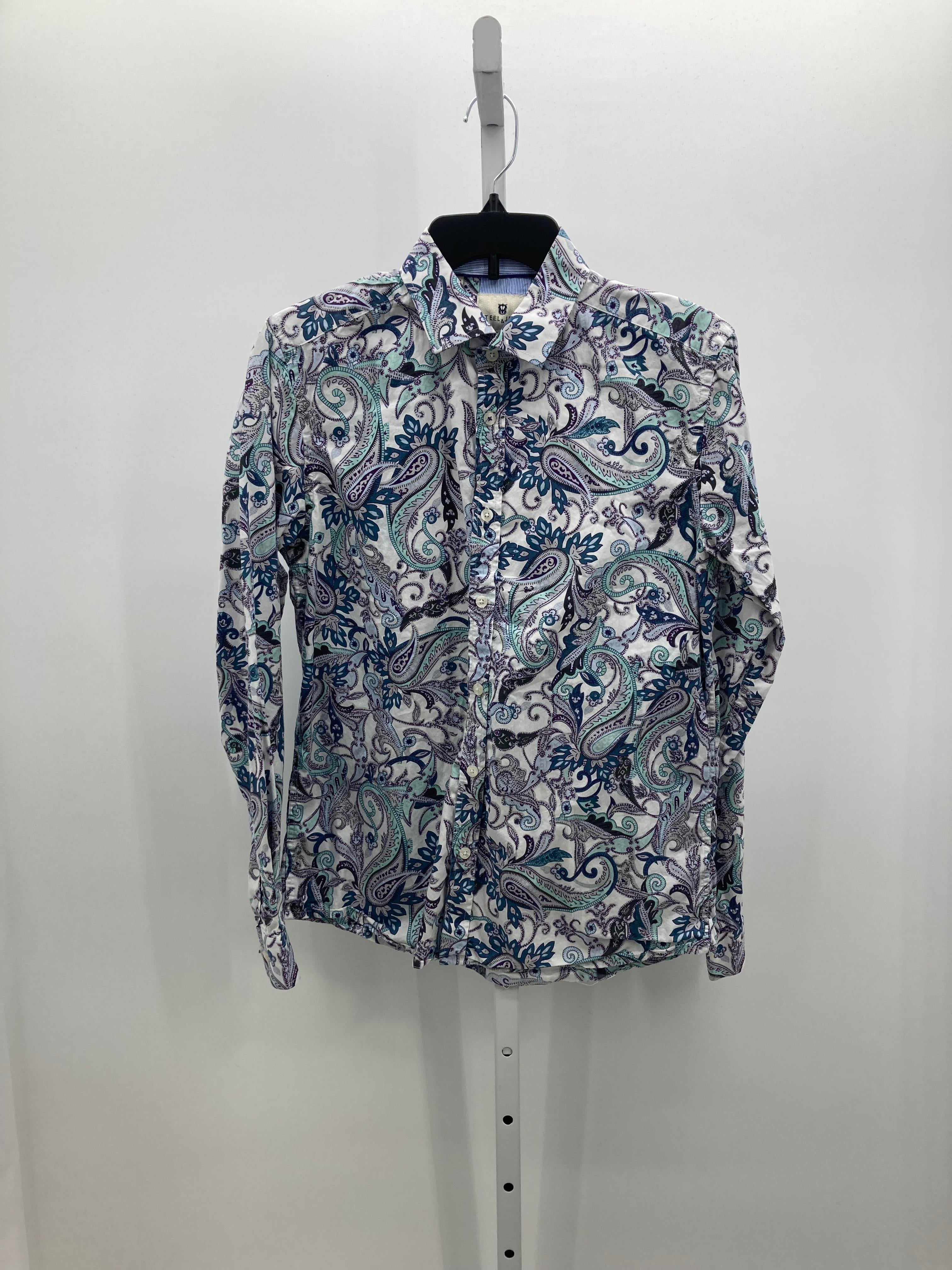 PAISLEY BUTTON DOWN- STEEL & JELLY