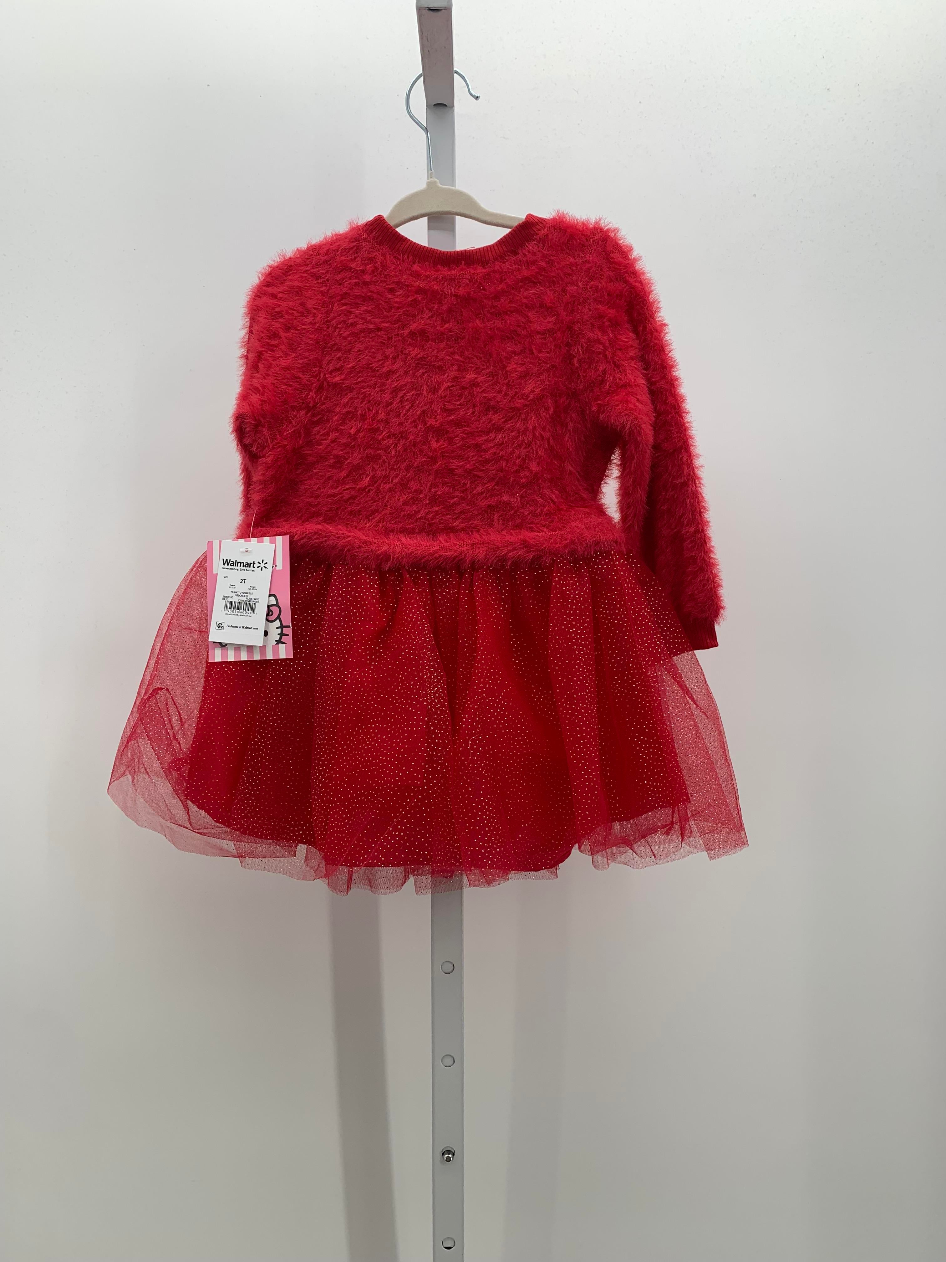 Hello Kitty Size 2T Girls Long Sleeve Dress