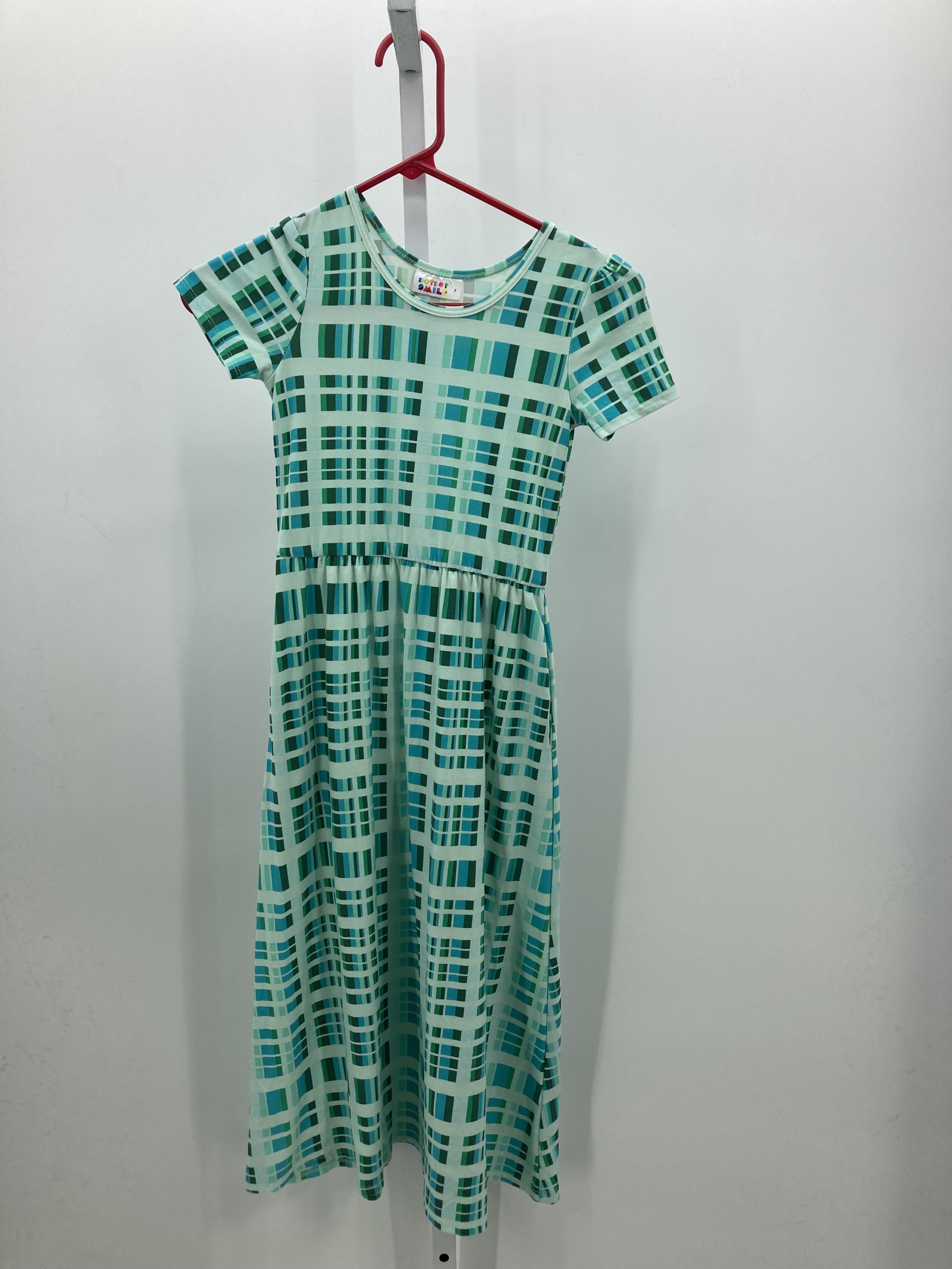 Size 7 Girls Short Sleeve Dress