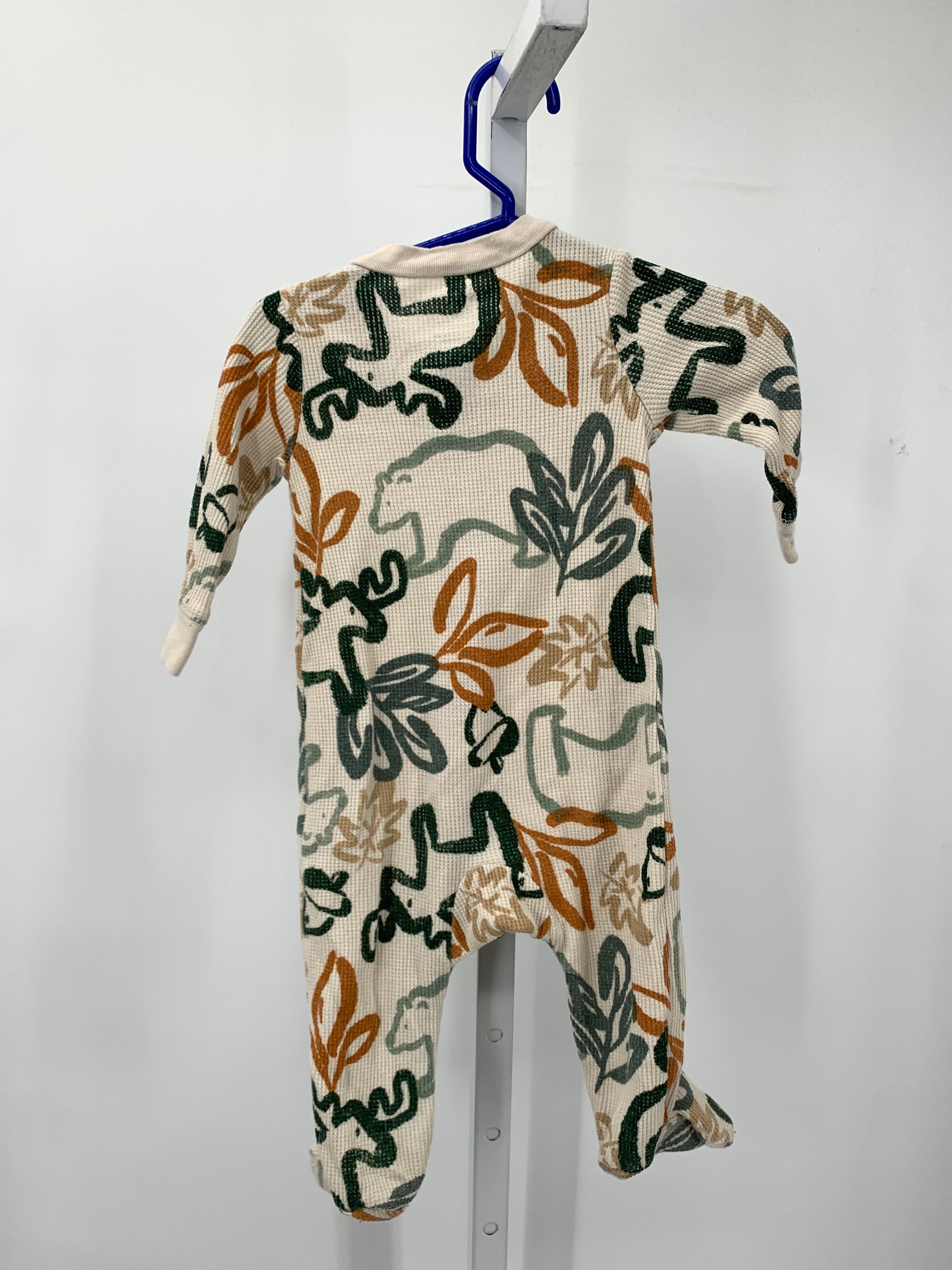 ANIMALS LEAVES WAFFLE KNIT