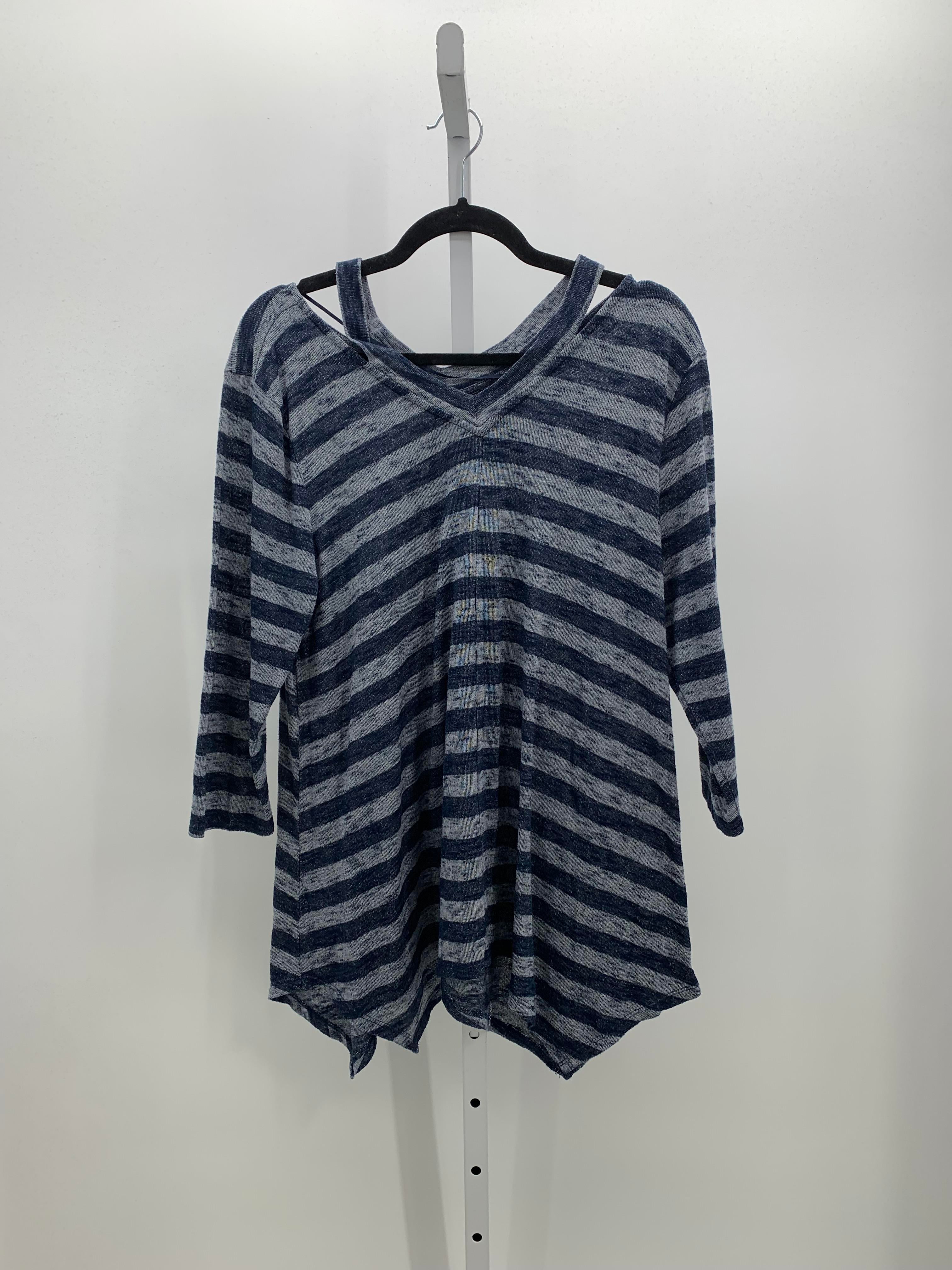 Style & Co. Size Large Misses 3/4 Sleeve Shirt