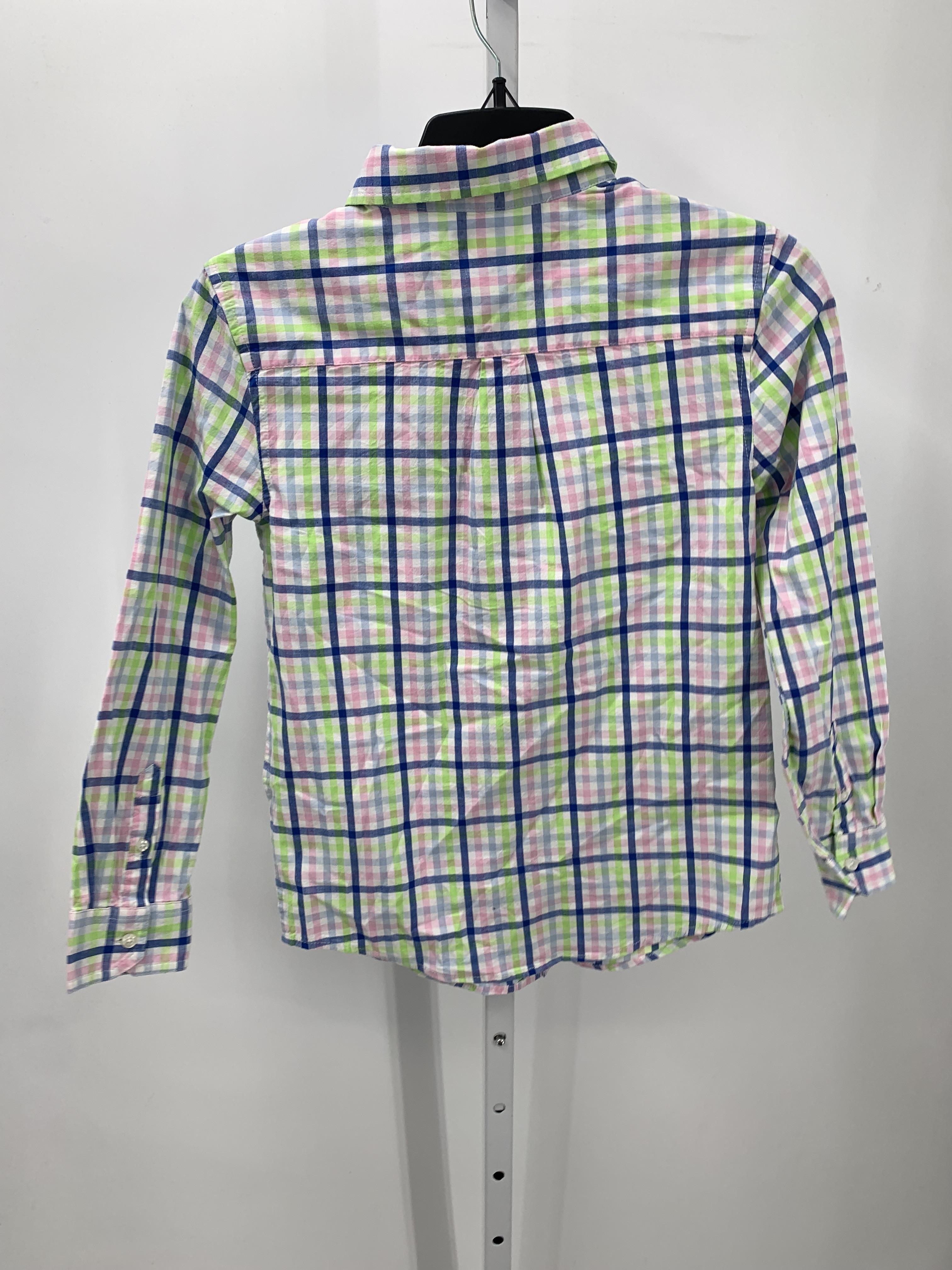 NEW PLAID BTN DOWN