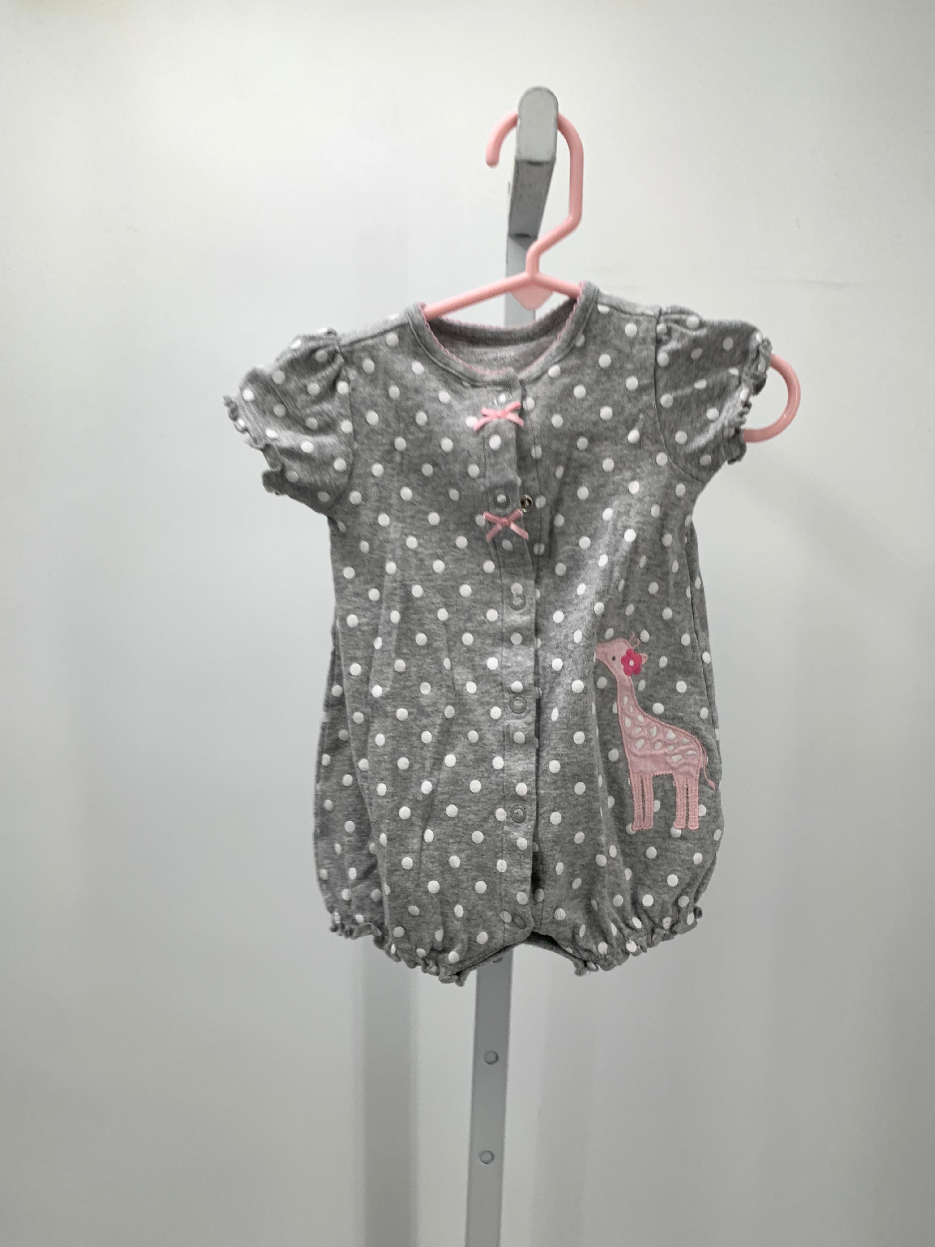 Simple Joys Size 3-6 Months Girls Short Slv. Romper