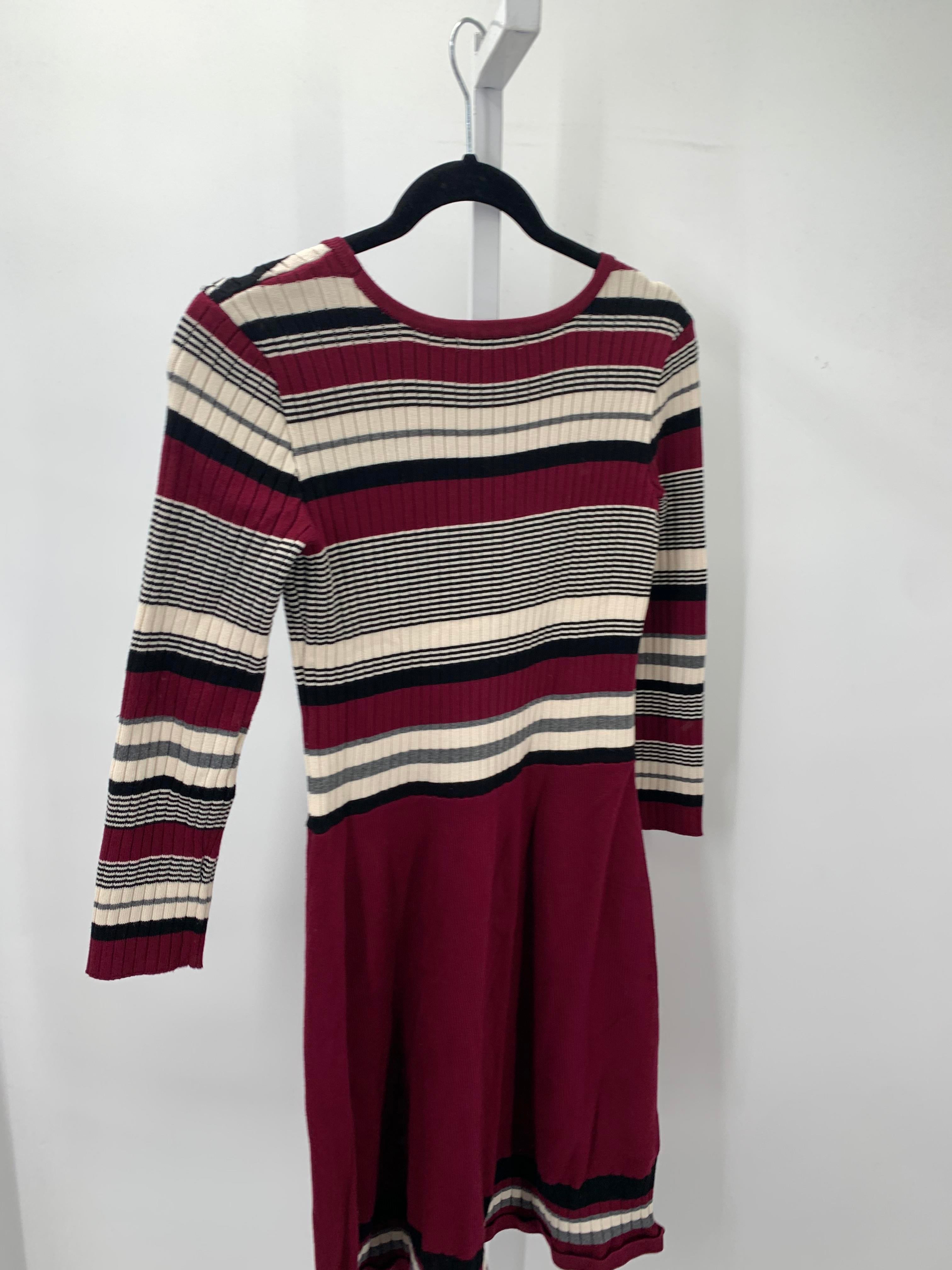 Sandra Darren Size Small Misses Long Sleeve Dress