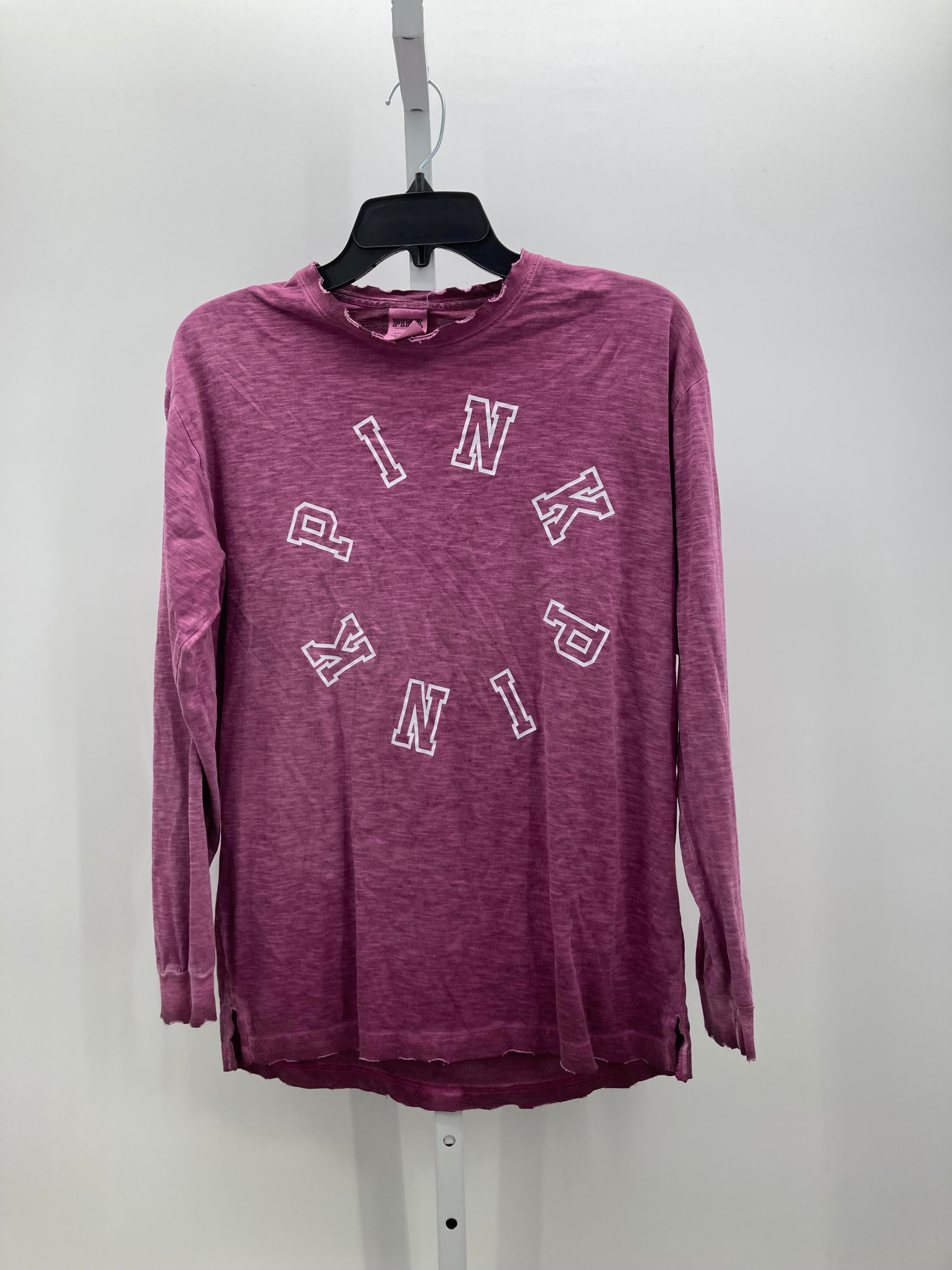 PINK Size Small Juniors Long Sleeve Shirt