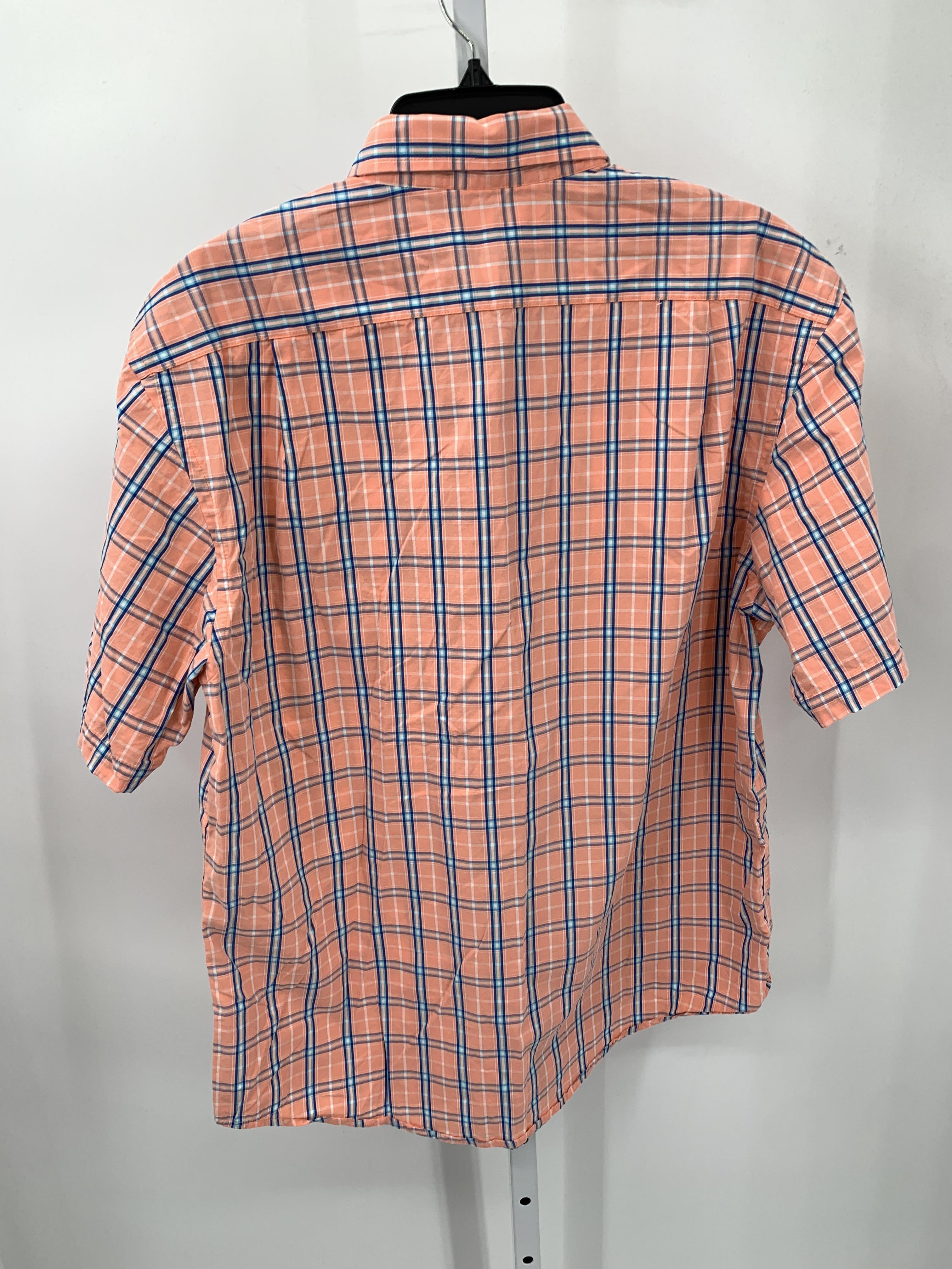 BLUE PLAID BTN DOWN