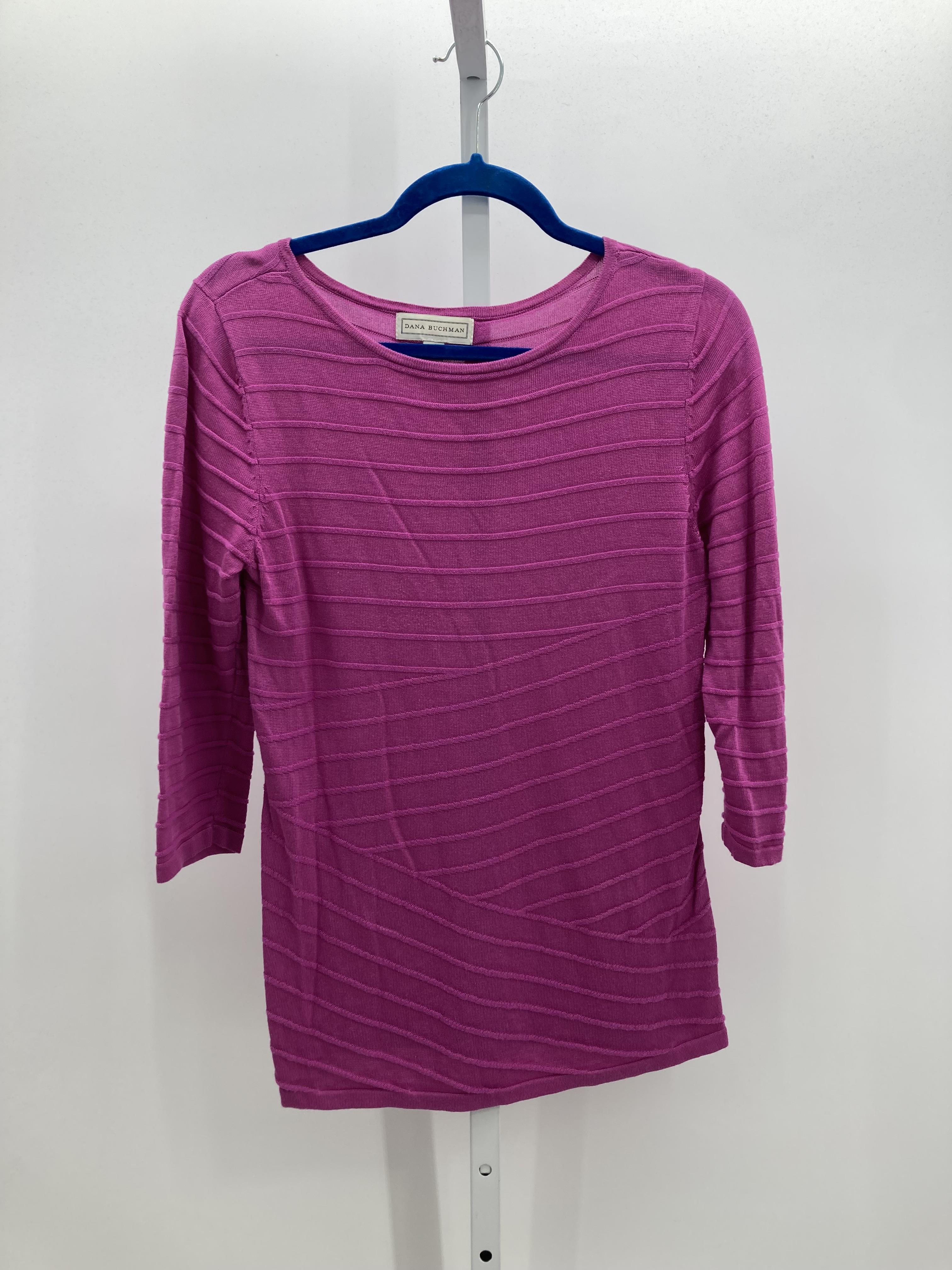 Dana Buchman Size Small Misses 3/4 Sleeve Sweater