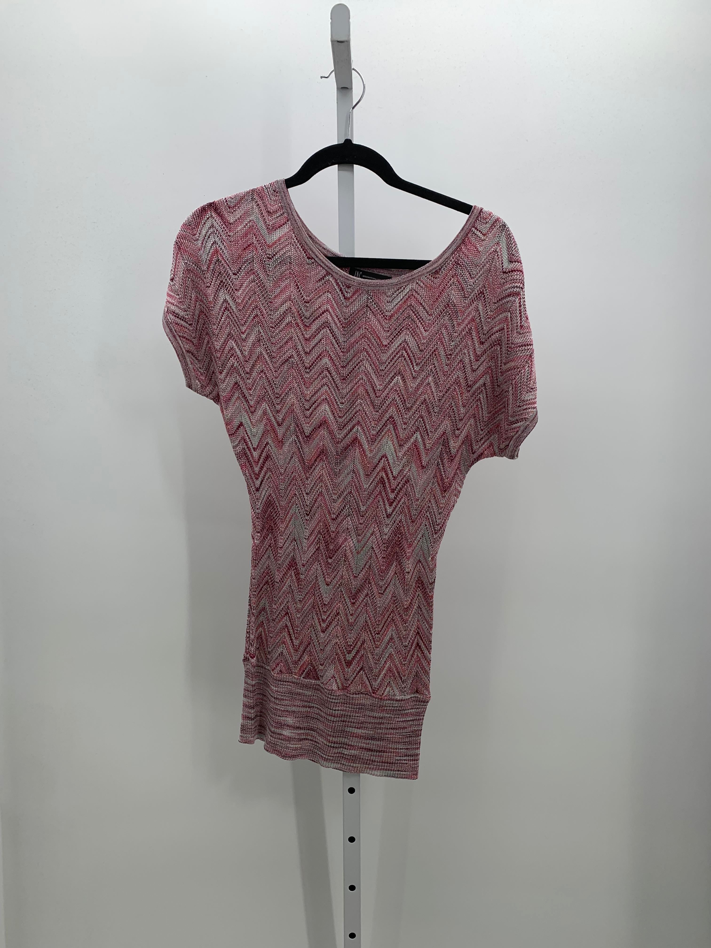 INC Size Small Misses Short Slv Sweater