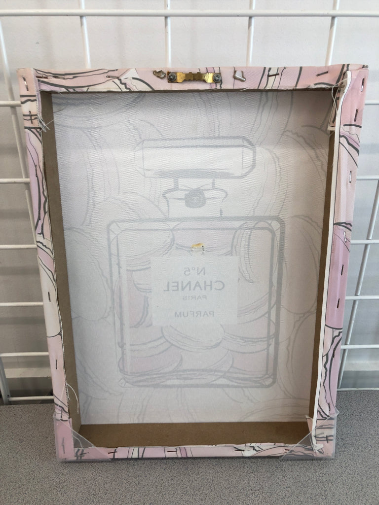 PERFUME BOTTLE CANVAS.
