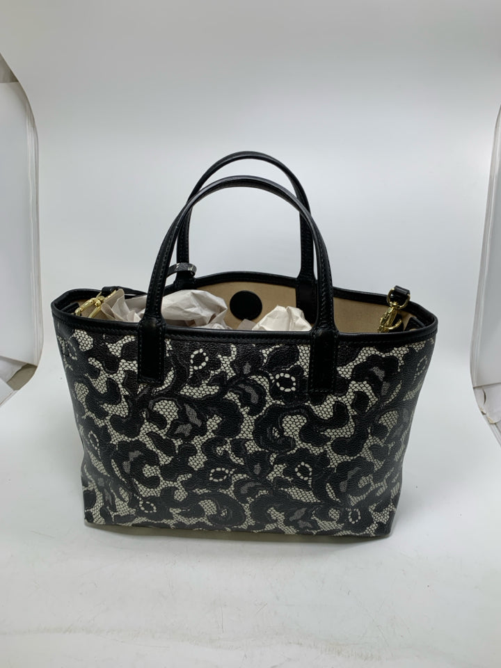 Tory Burch Robinson Ferrara Lace Tote Bag Purse