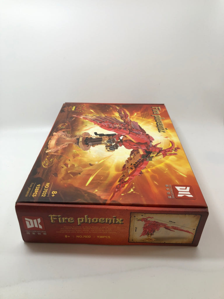 NIB FIRE PHOENIX BLOCK BUILDING CRAFT.