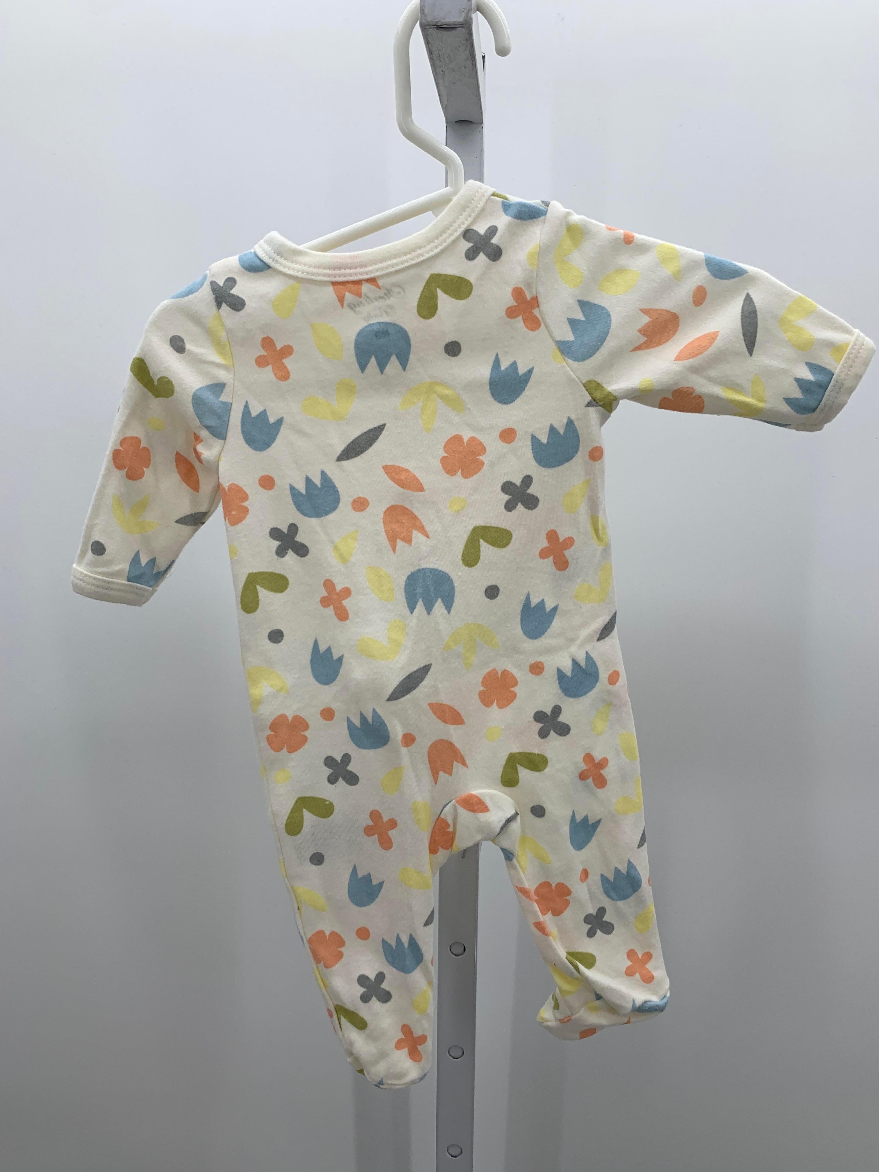 Sterling Baby Size Newborn Girls Long Slv. Romper