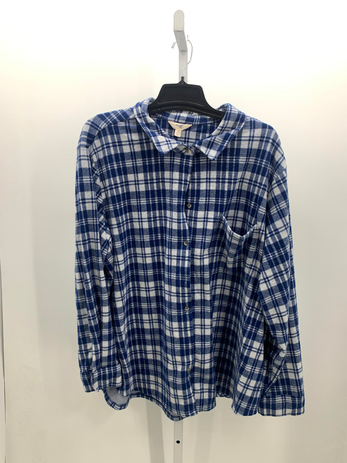 Terra & Sky Size 4X Womens Long Sleeve Shirt