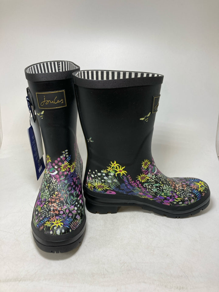 Joules Molly Welly Floral Rain Boots- New With Tags
