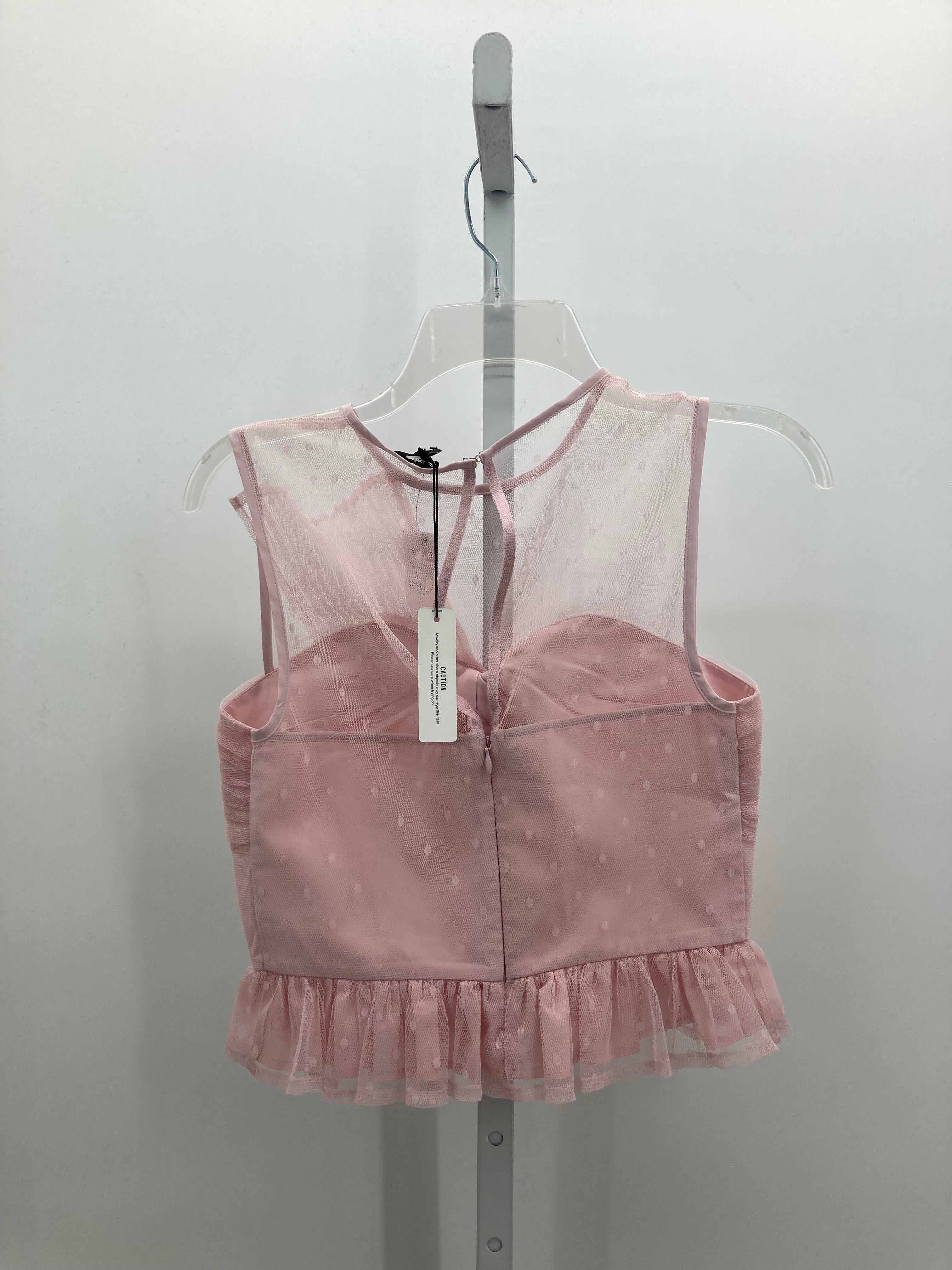 Express Size X Small Misses Sleeveless Shirt