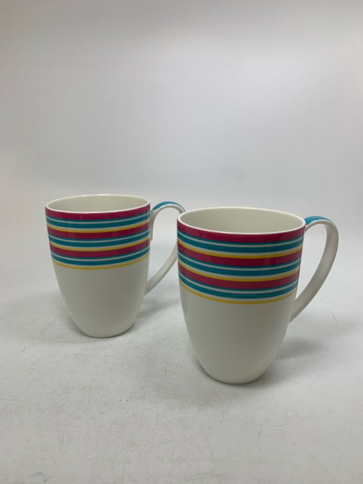 KIT KEMP CALYPSO STRIPE MUGS.