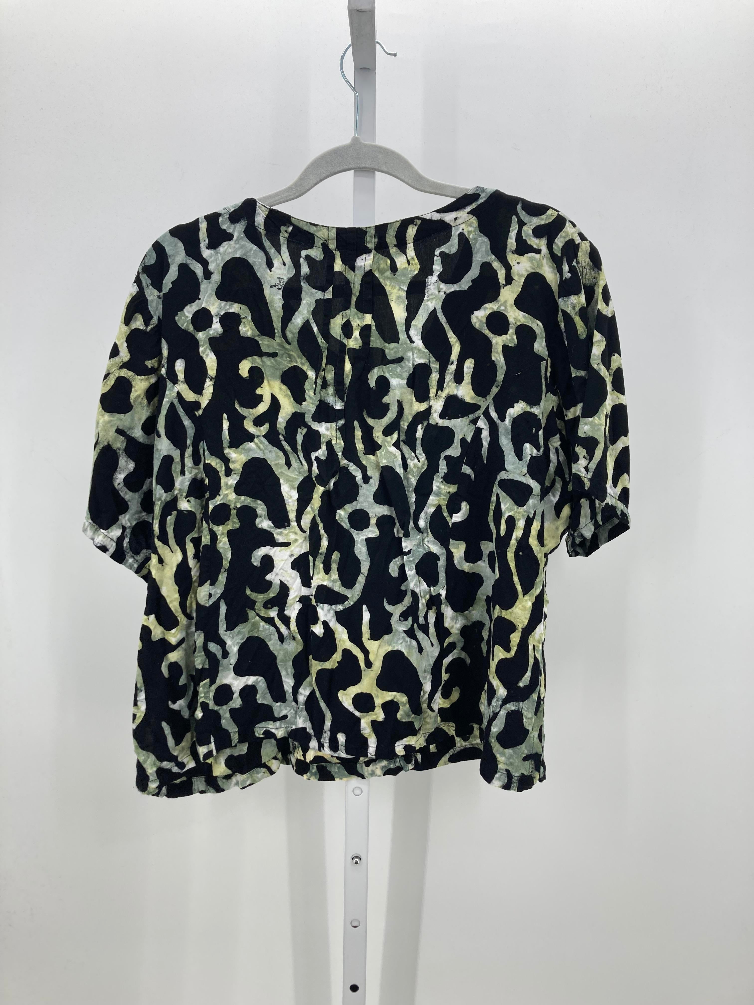 Size 1X Womens Short Sleeve Shirt