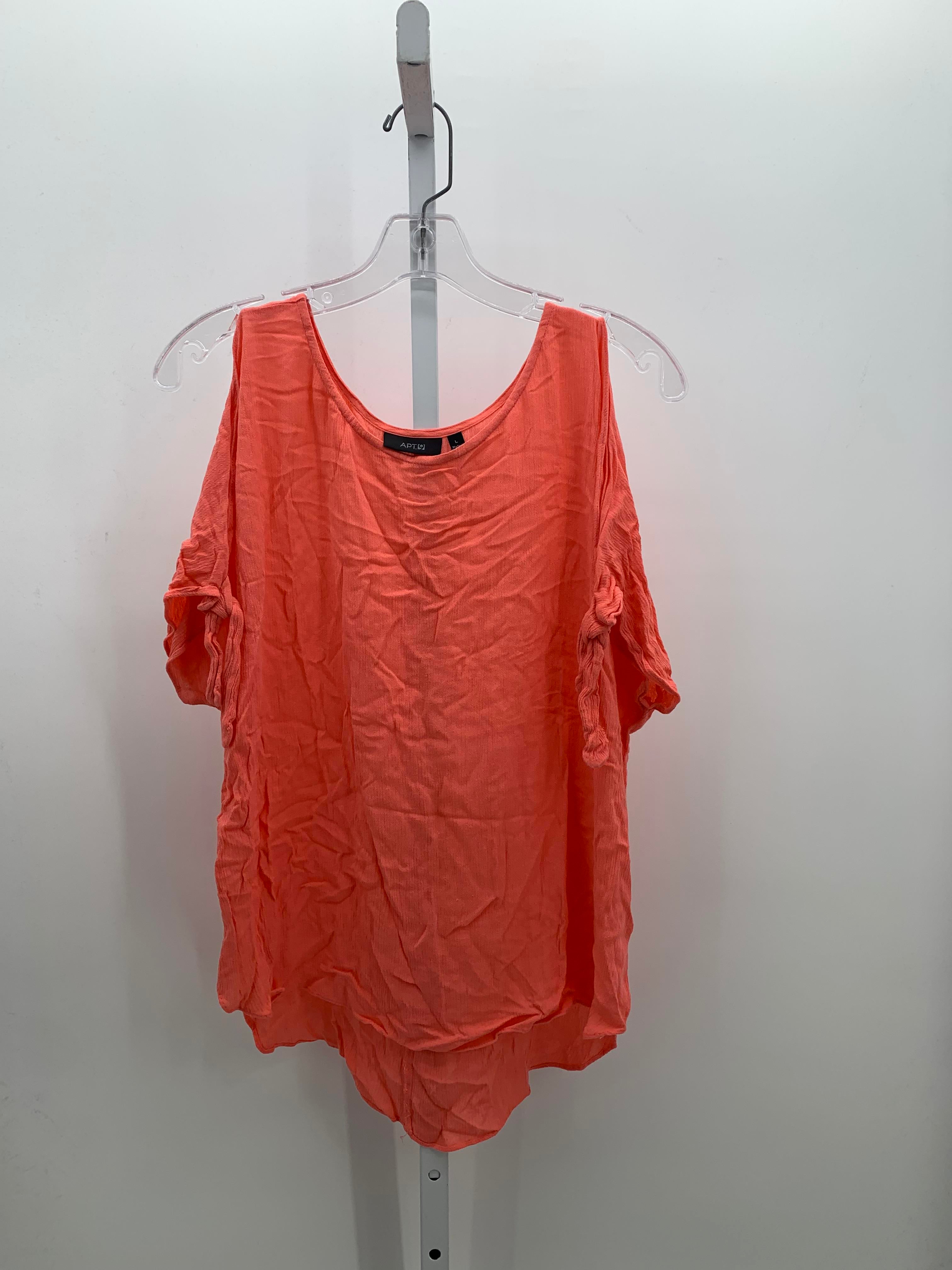 Apt. 9 Size Large Misses Short Sleeve Shirt
