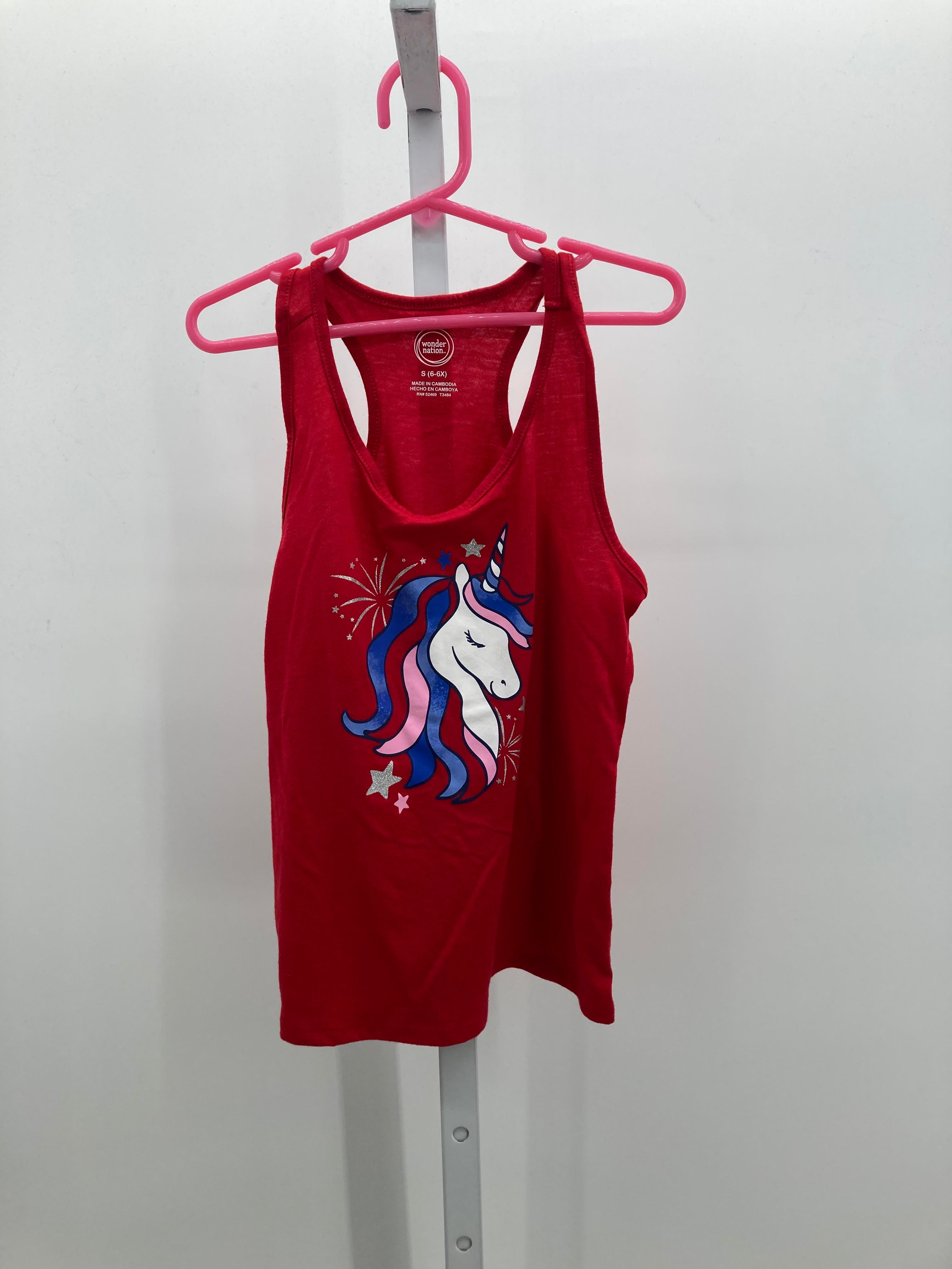 Wonder Nation Size 6/6X Girls Tank