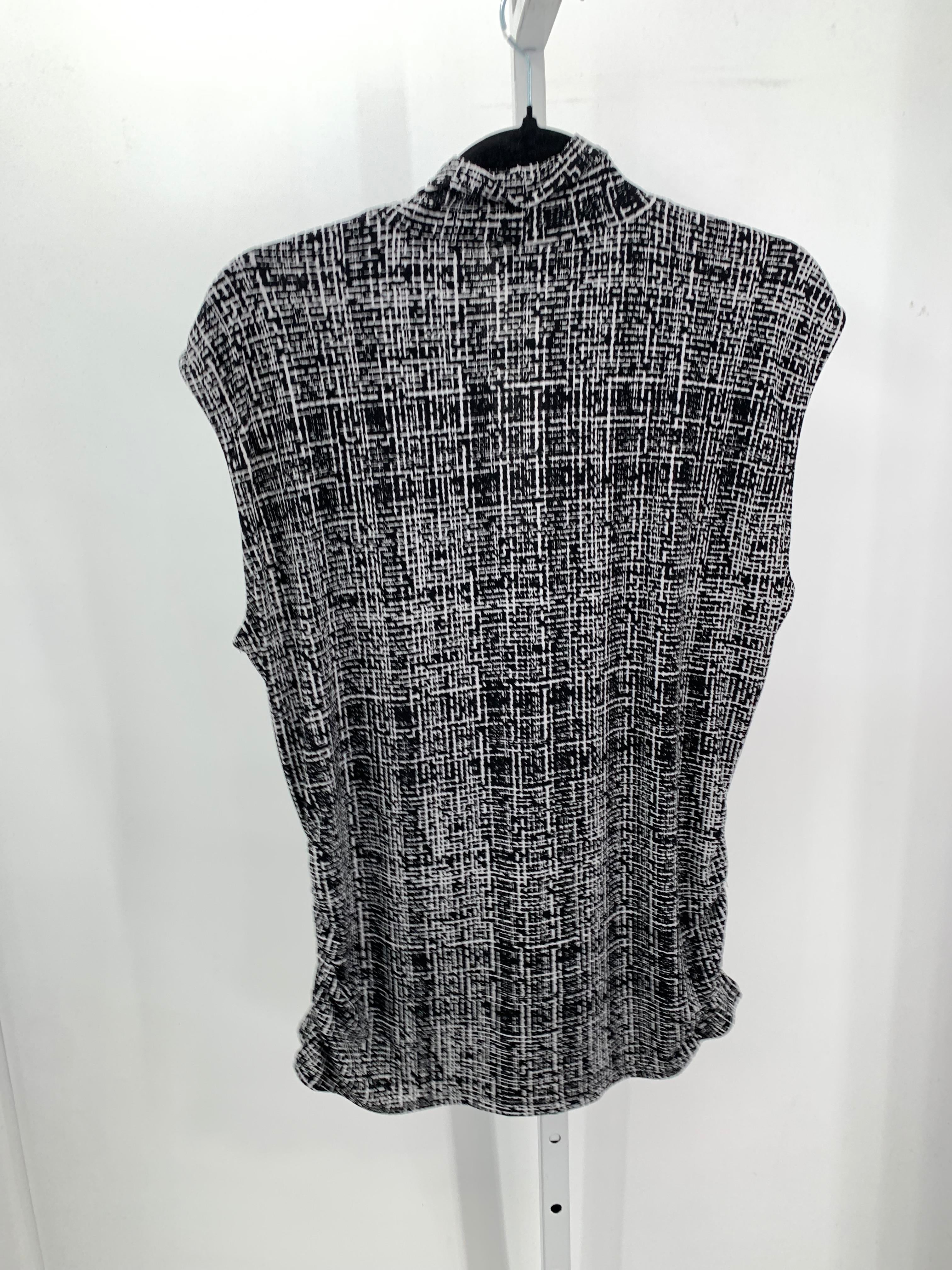 Covington Size X Large Petite Petite Sleeveless Shirt