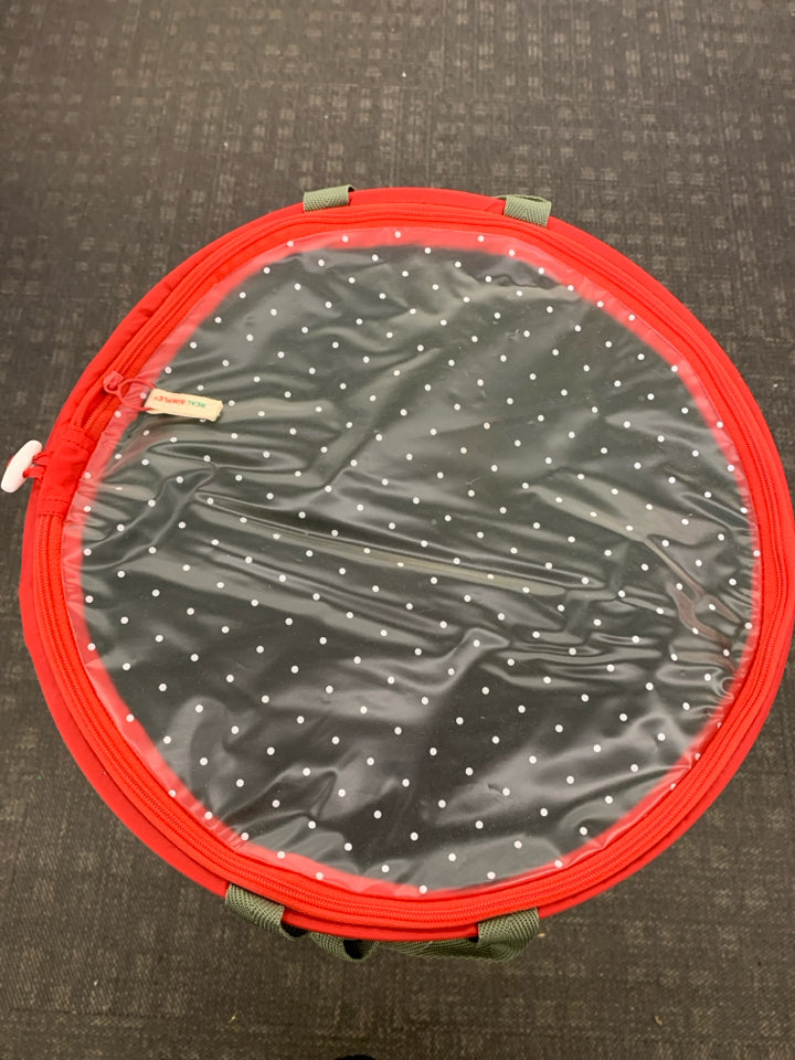 REAL SIMPLE COLLAPSIBLE WRAPPING PAPER STORAGE.